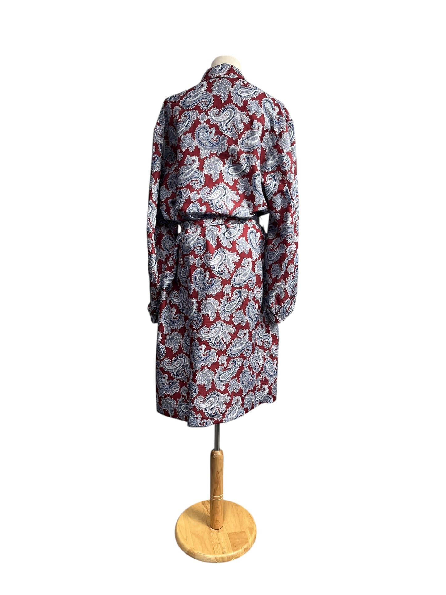 ESKAY PAISLEY ROBE M/L