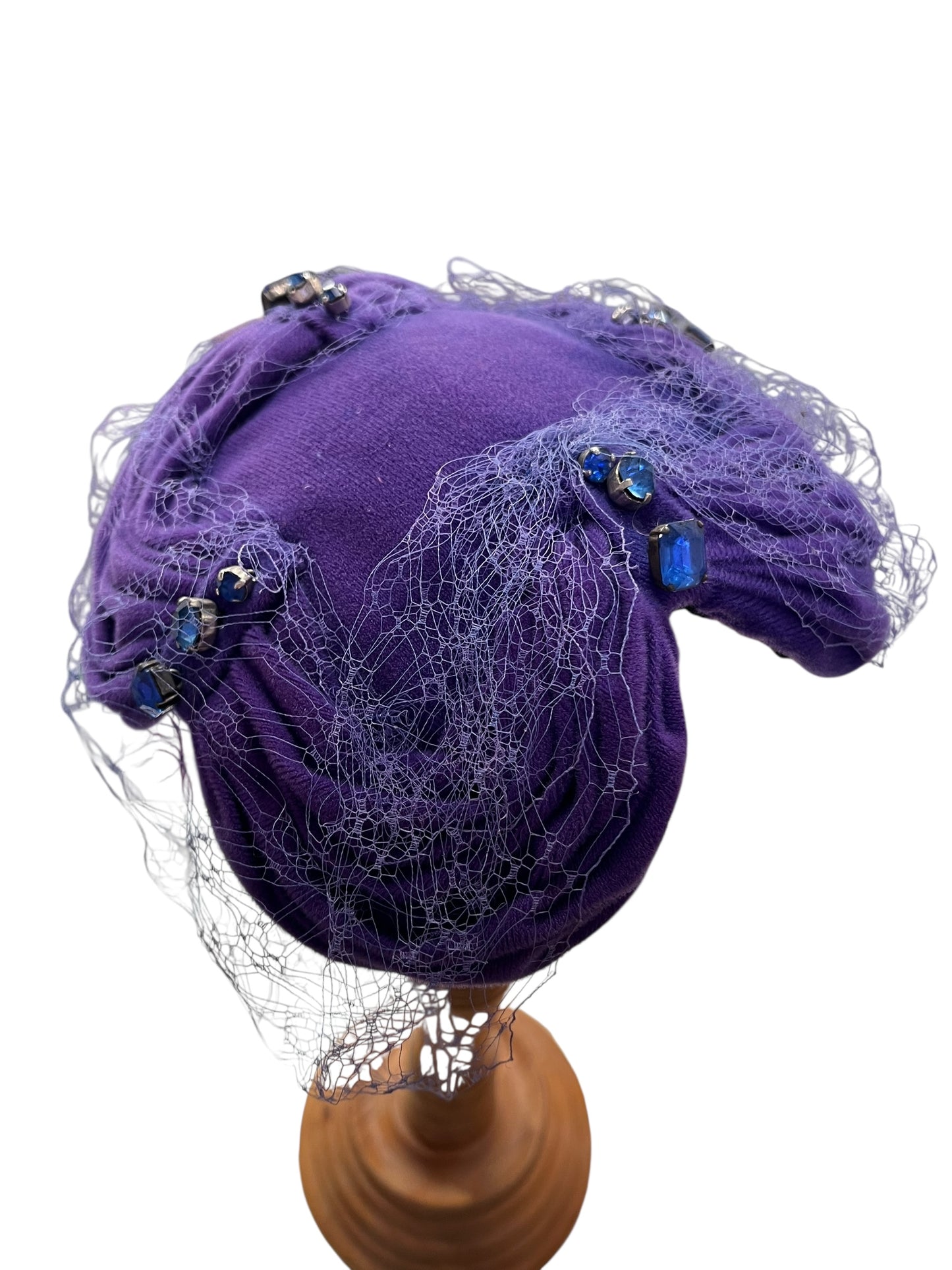 PURPLE HEADPIECE