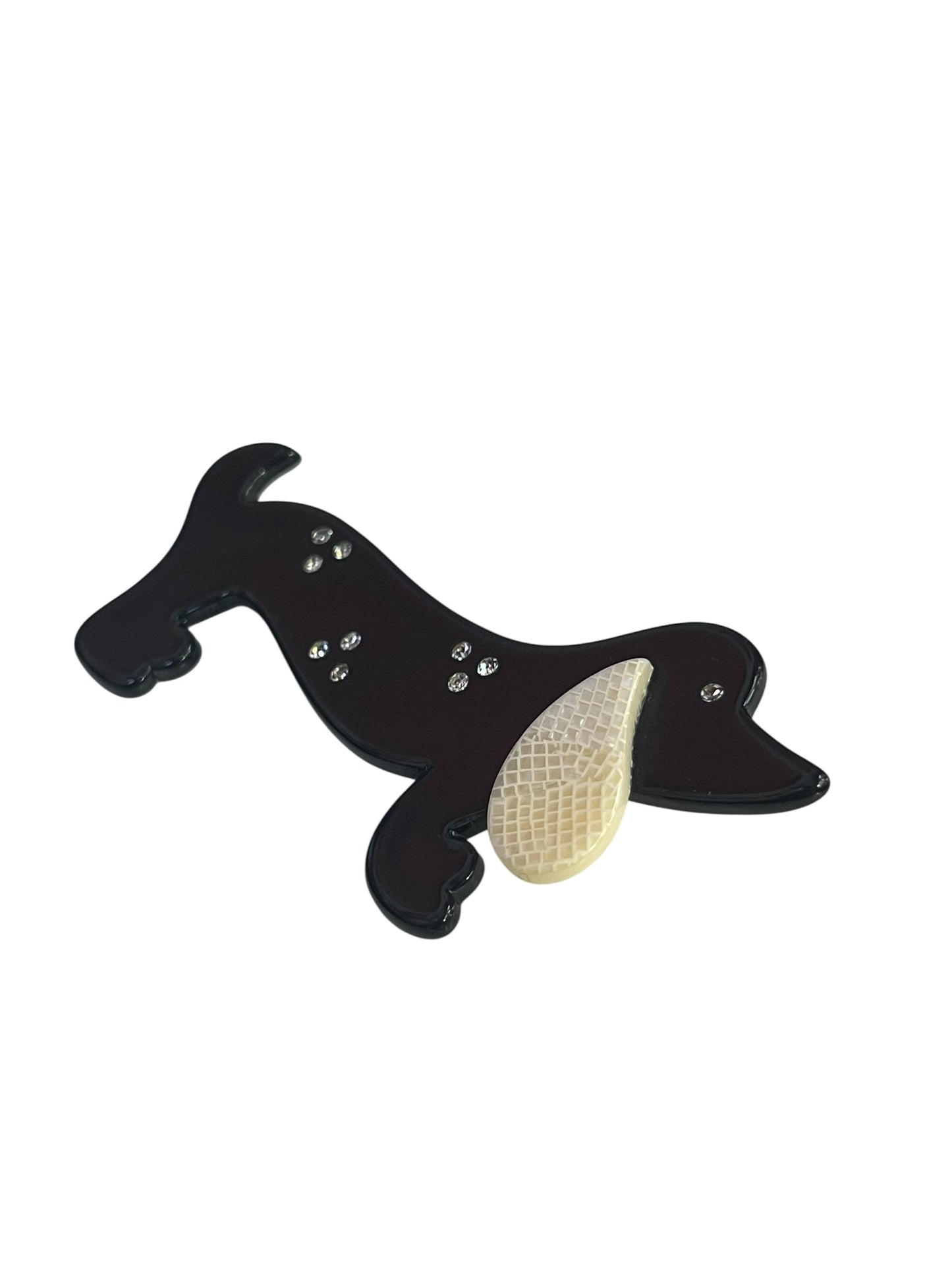 LEA STEIN DOG BROOCH