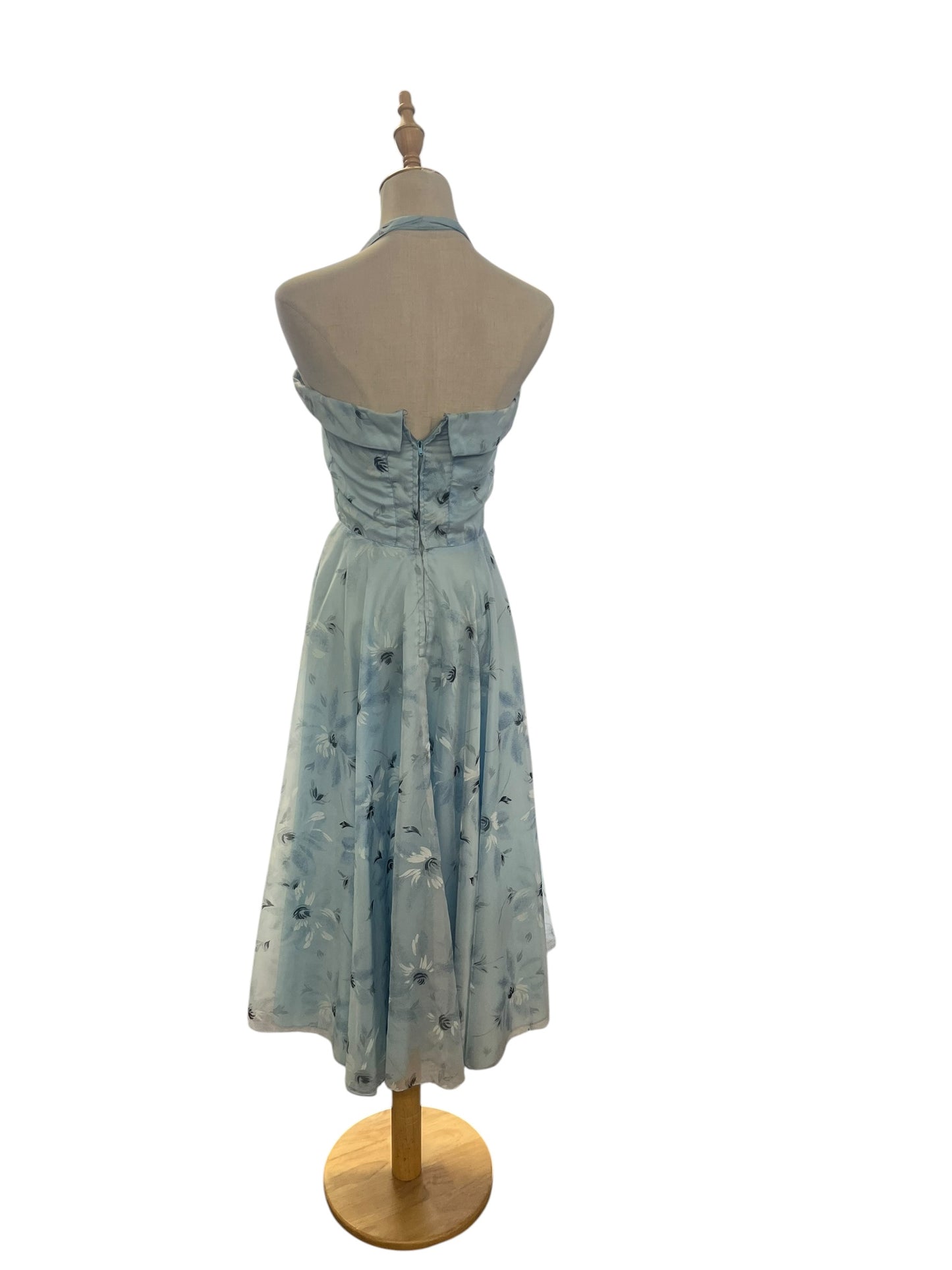 BLUE COCKTAIL DRESS | 6