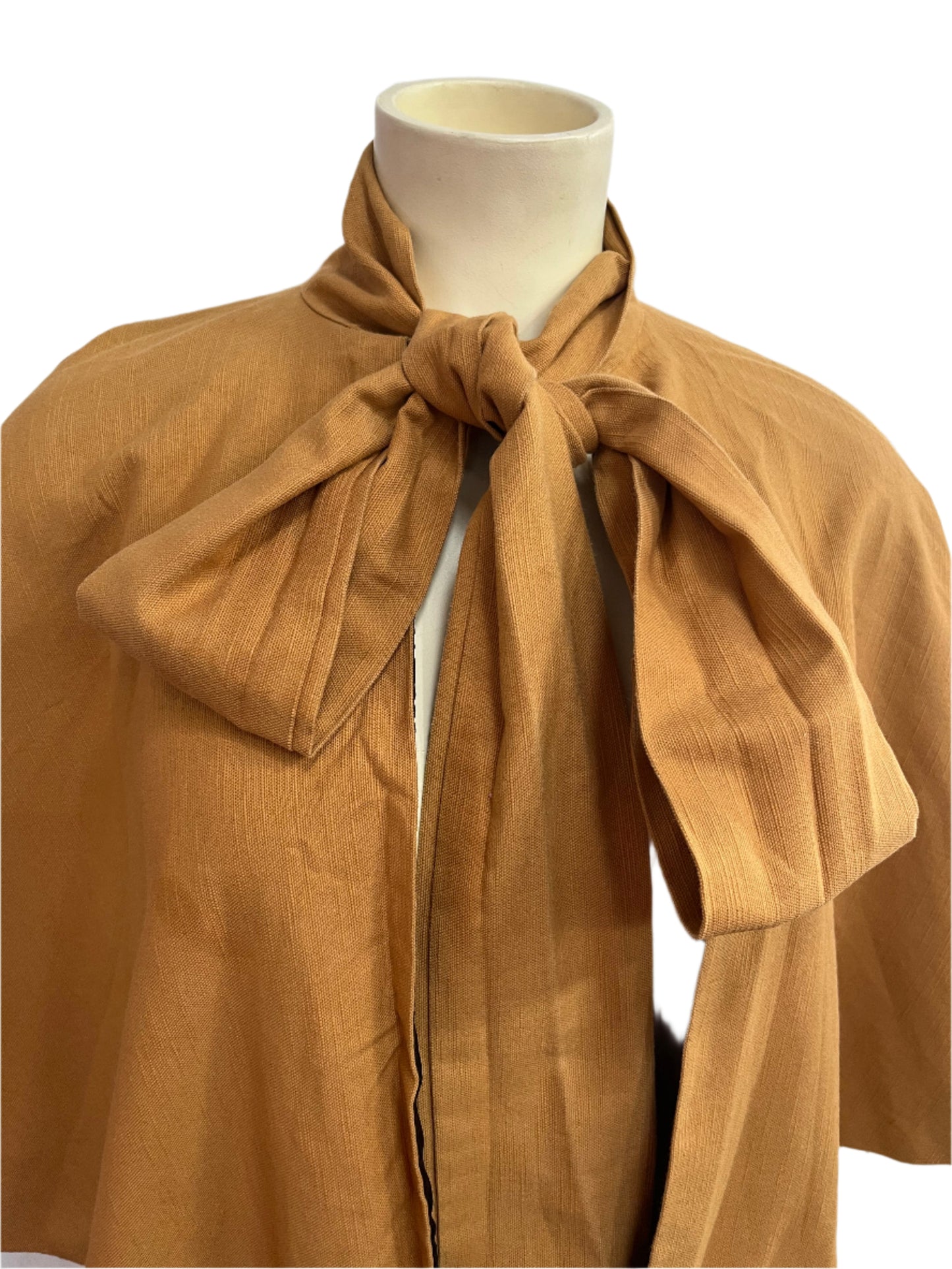 MARGERY DAW MUSTARD CAPE