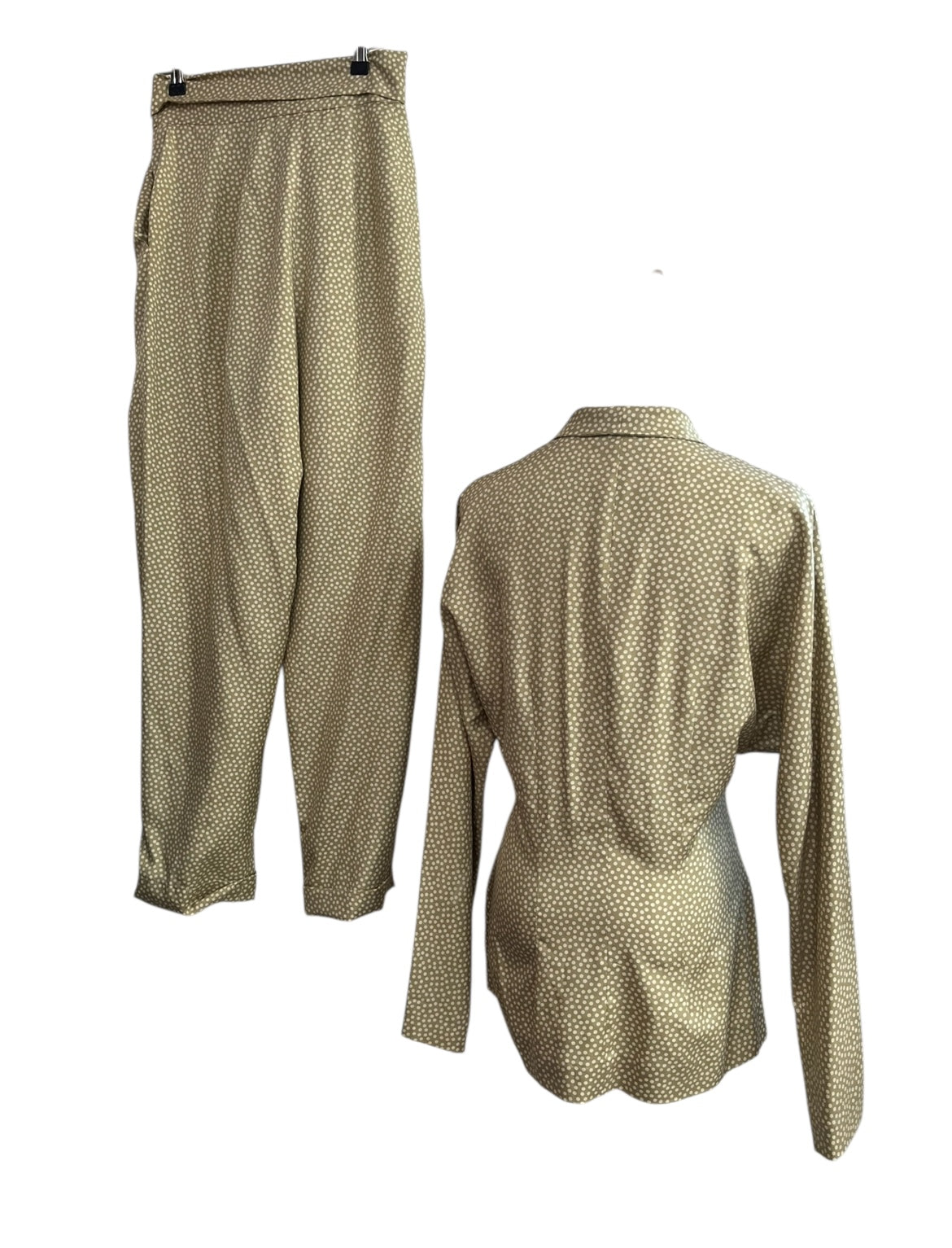 NICOLE FAHRI SILK PANT SUIT 10