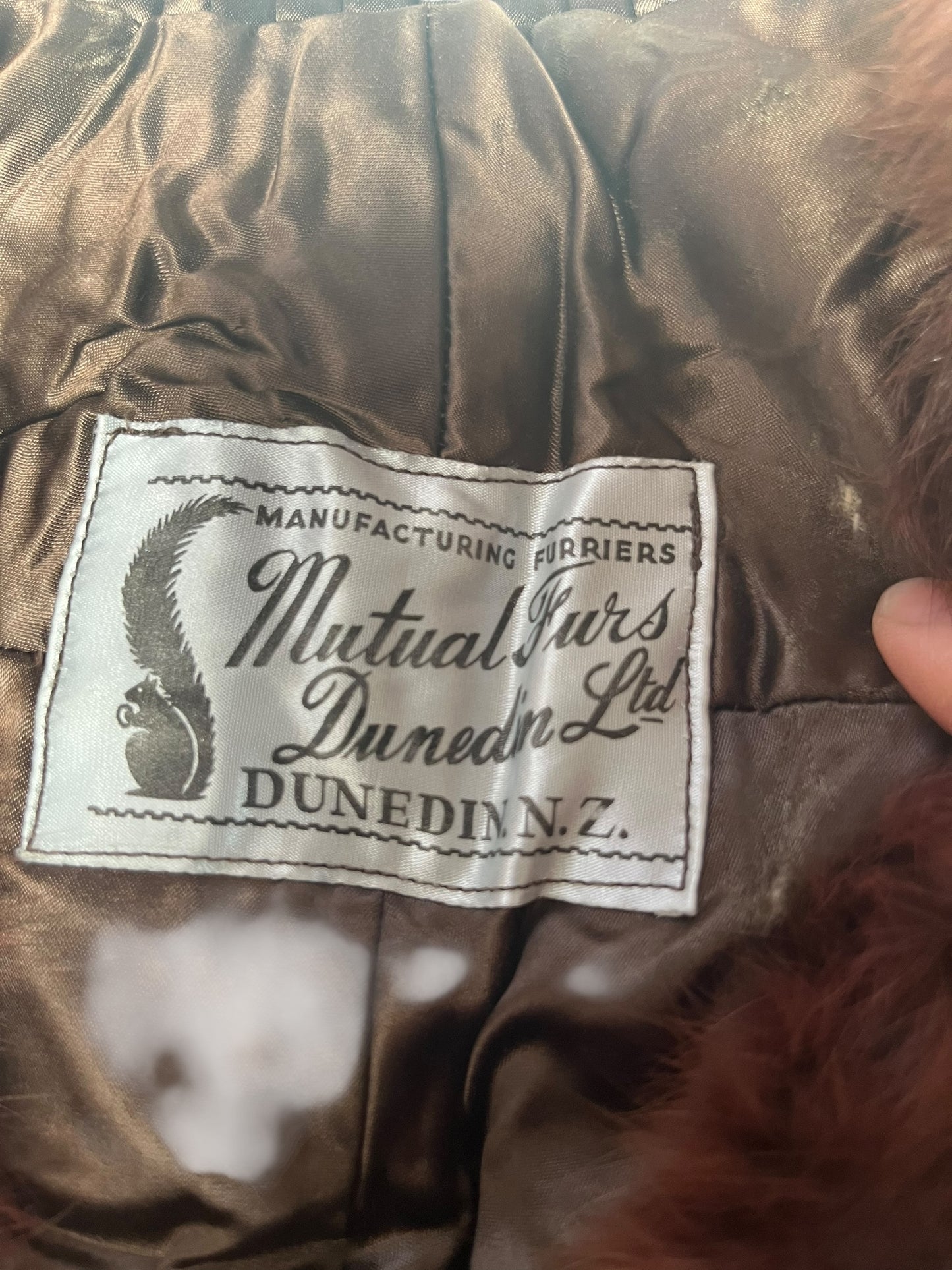 REDDY BROWN FUR STOLE DUNEDIN