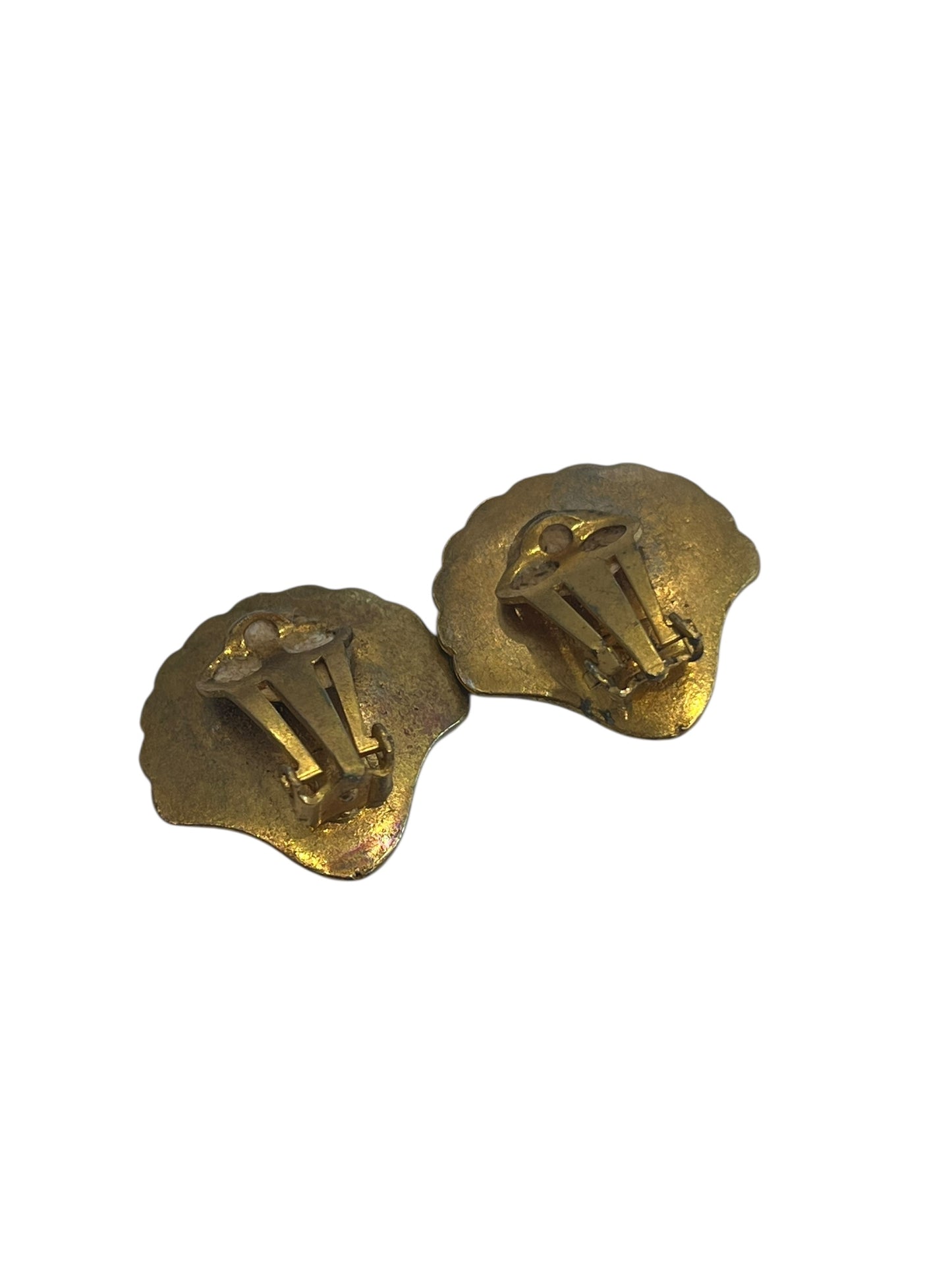 TORLEDO DAMASCENE GOLD & SILVER EARRINGS