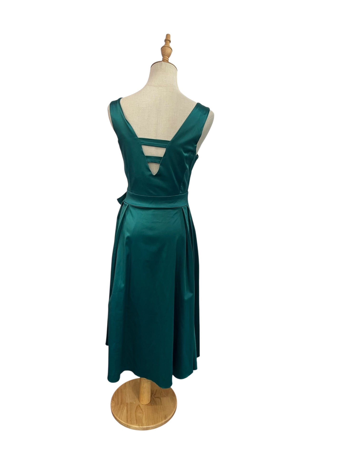 LADY V IRIS PEACOCK GREEN DRESS