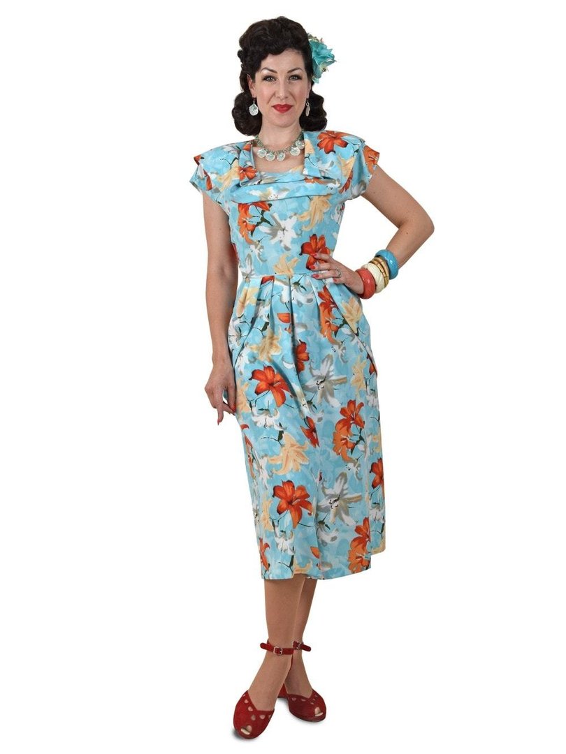 VIVIEN OF HOLLOWAY LANA 40S DRESS | 22