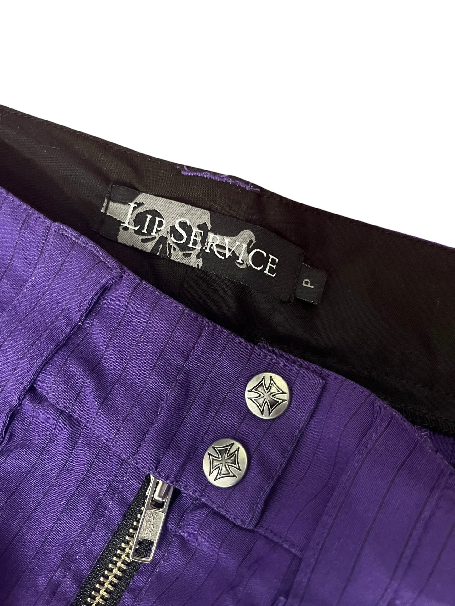 LIP SERVICE PURPLE CAPRIS | 10