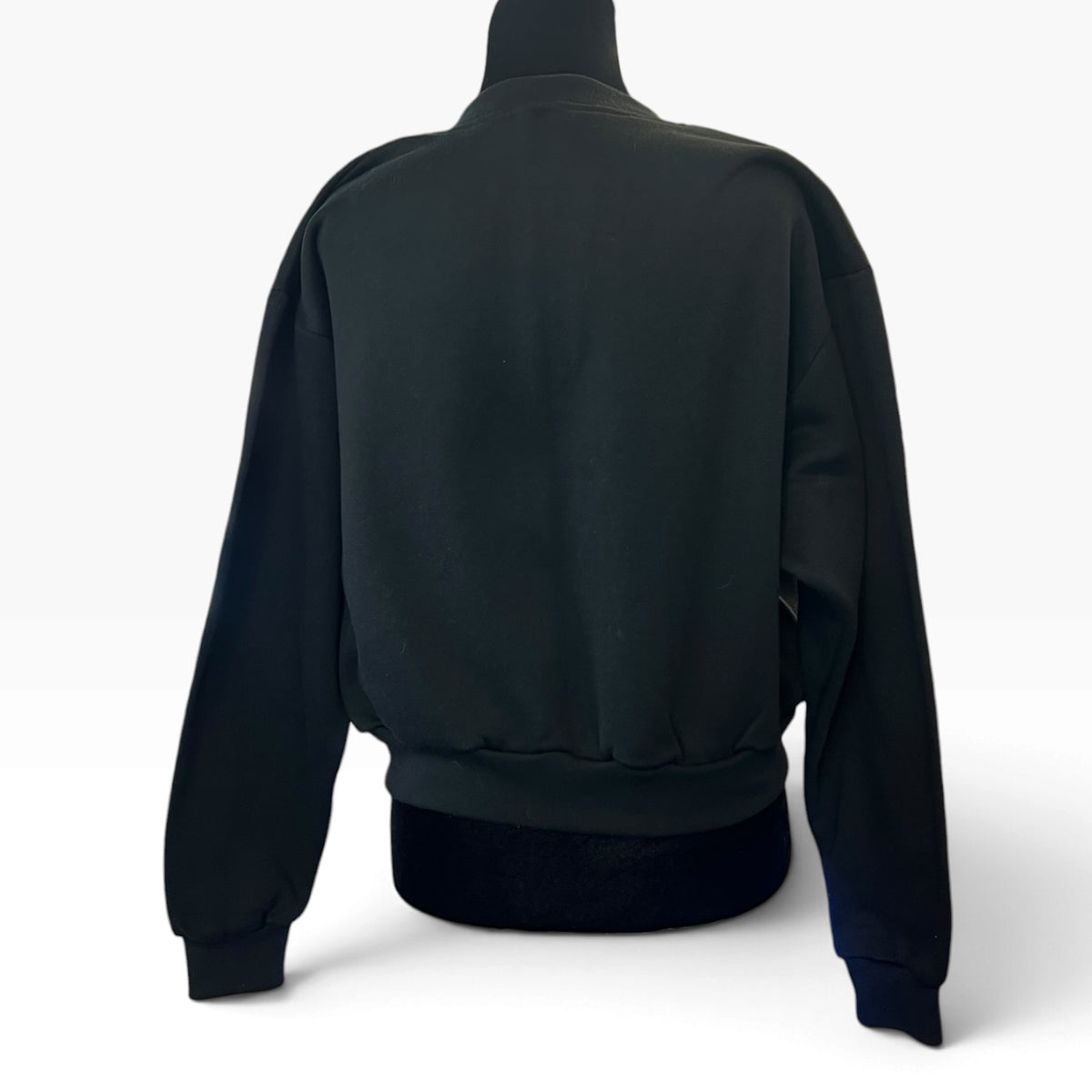 BLACK SWEATER JACKET | 14