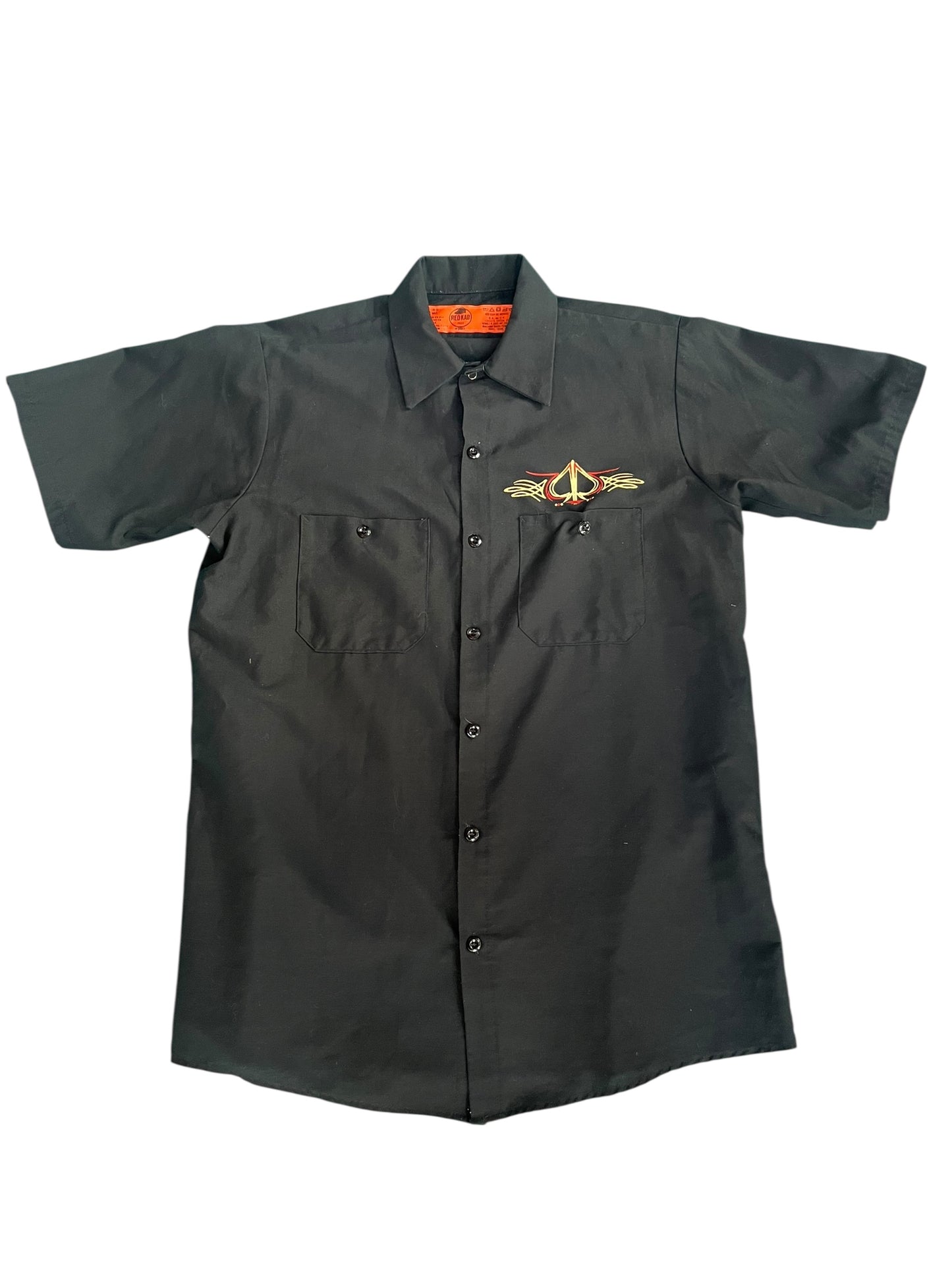 RED KAP PIN STRIPE SHIRT | M