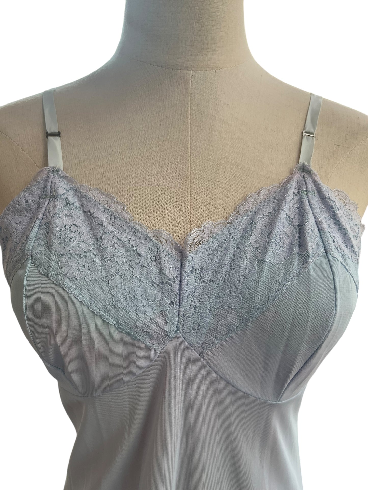 RHAPSODY BABY BLUE NYLON SLIP | 8