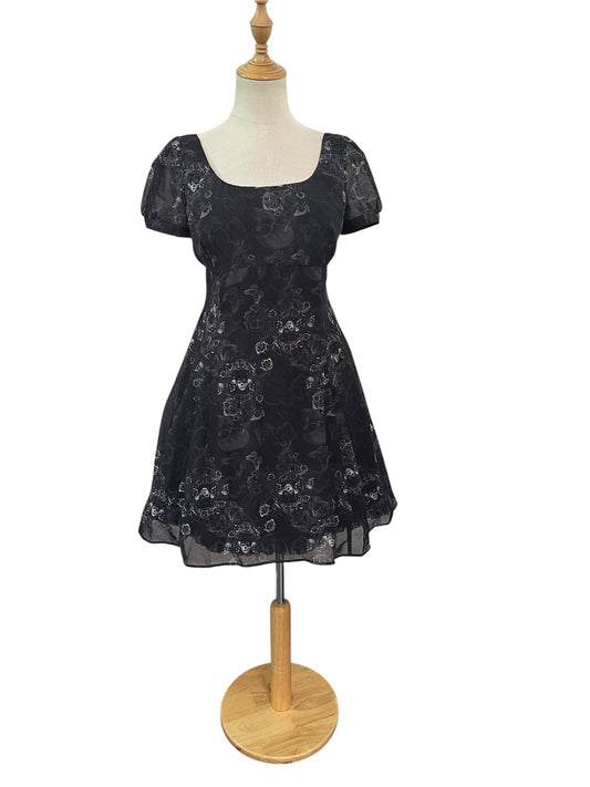 SPIN DOCTOR SKULL & ROSE DRESS | S