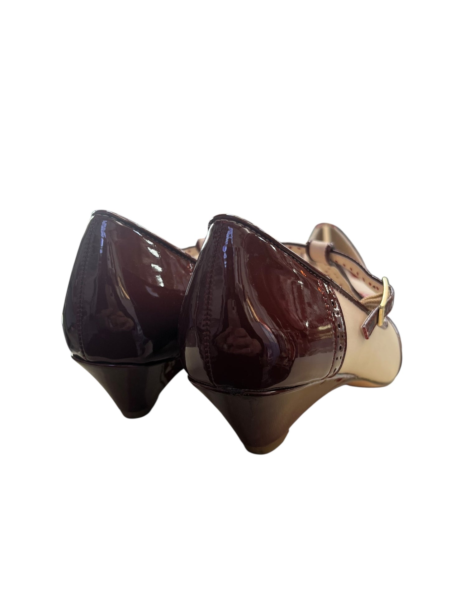 BAIT WINE & CREAM HEELS | 6.5