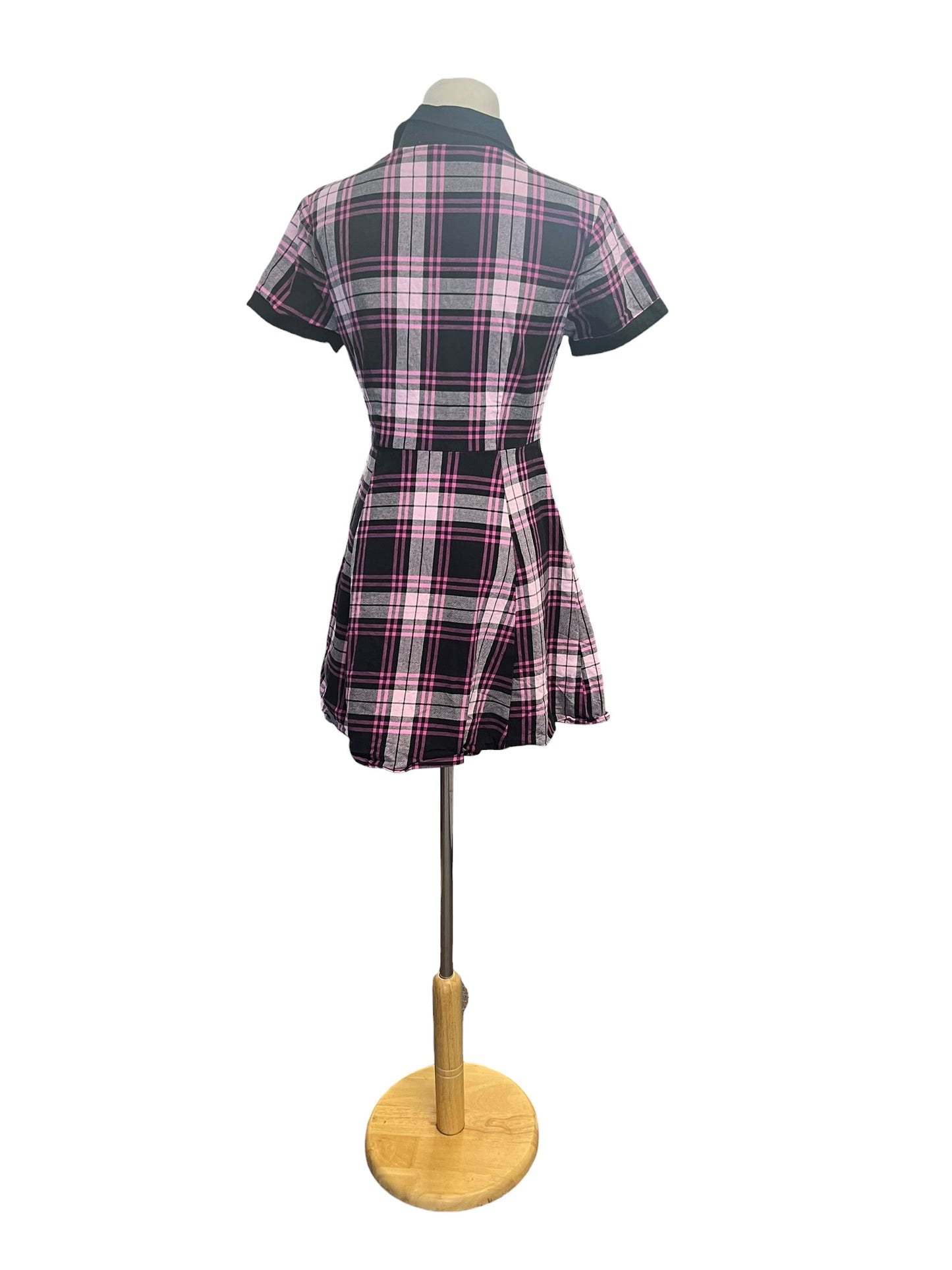 BLACK FRIDAY PINK TARTAN DRESS | 8