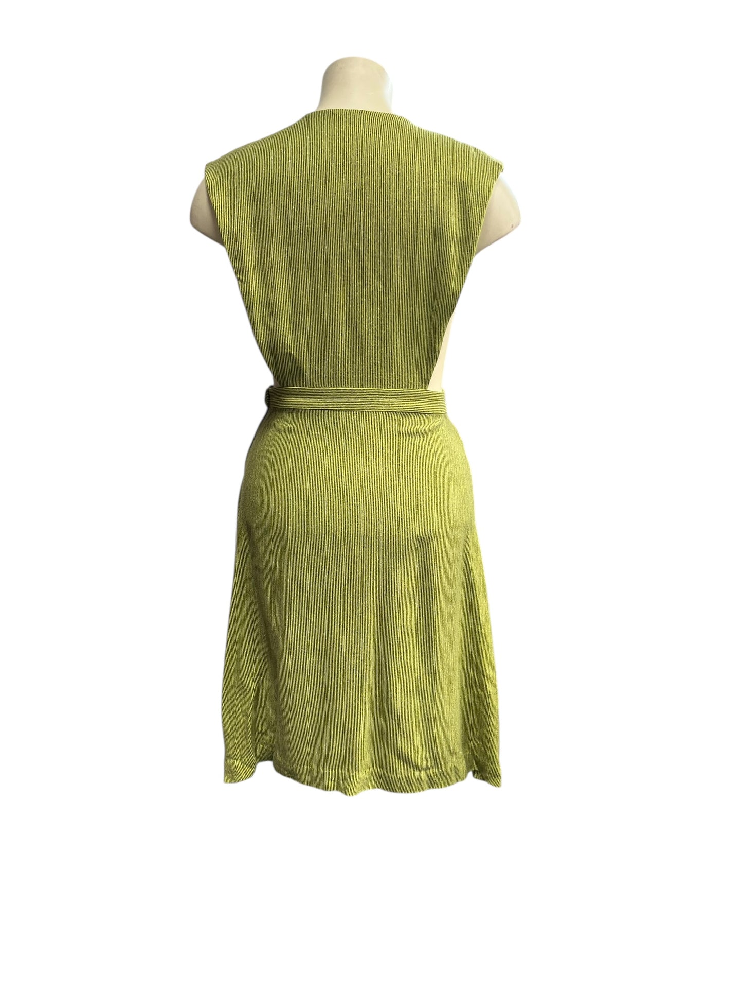 GREEN PINAFORE DRESS | 12