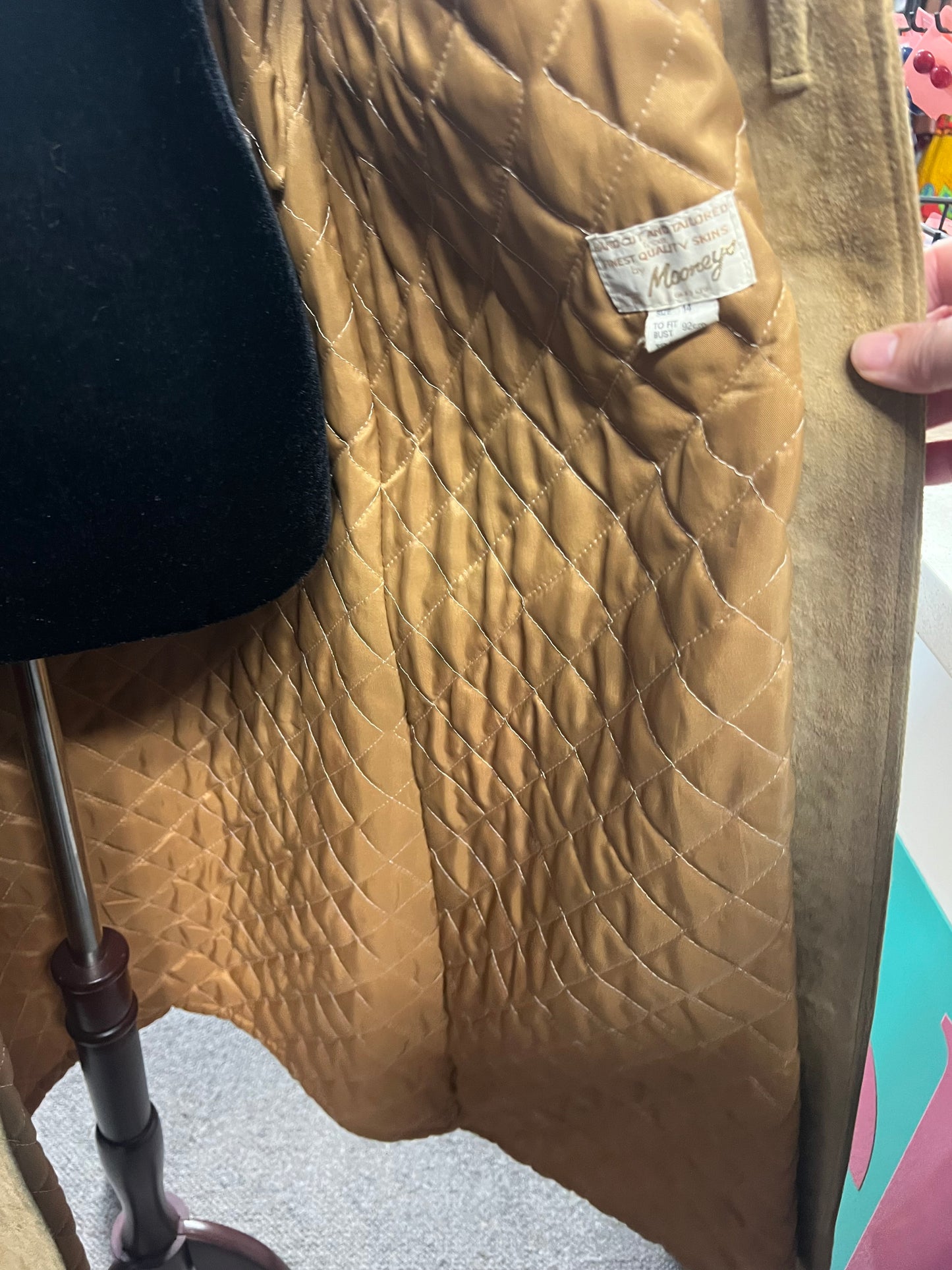 MOONEY SUEDE & FUR COAT | 8