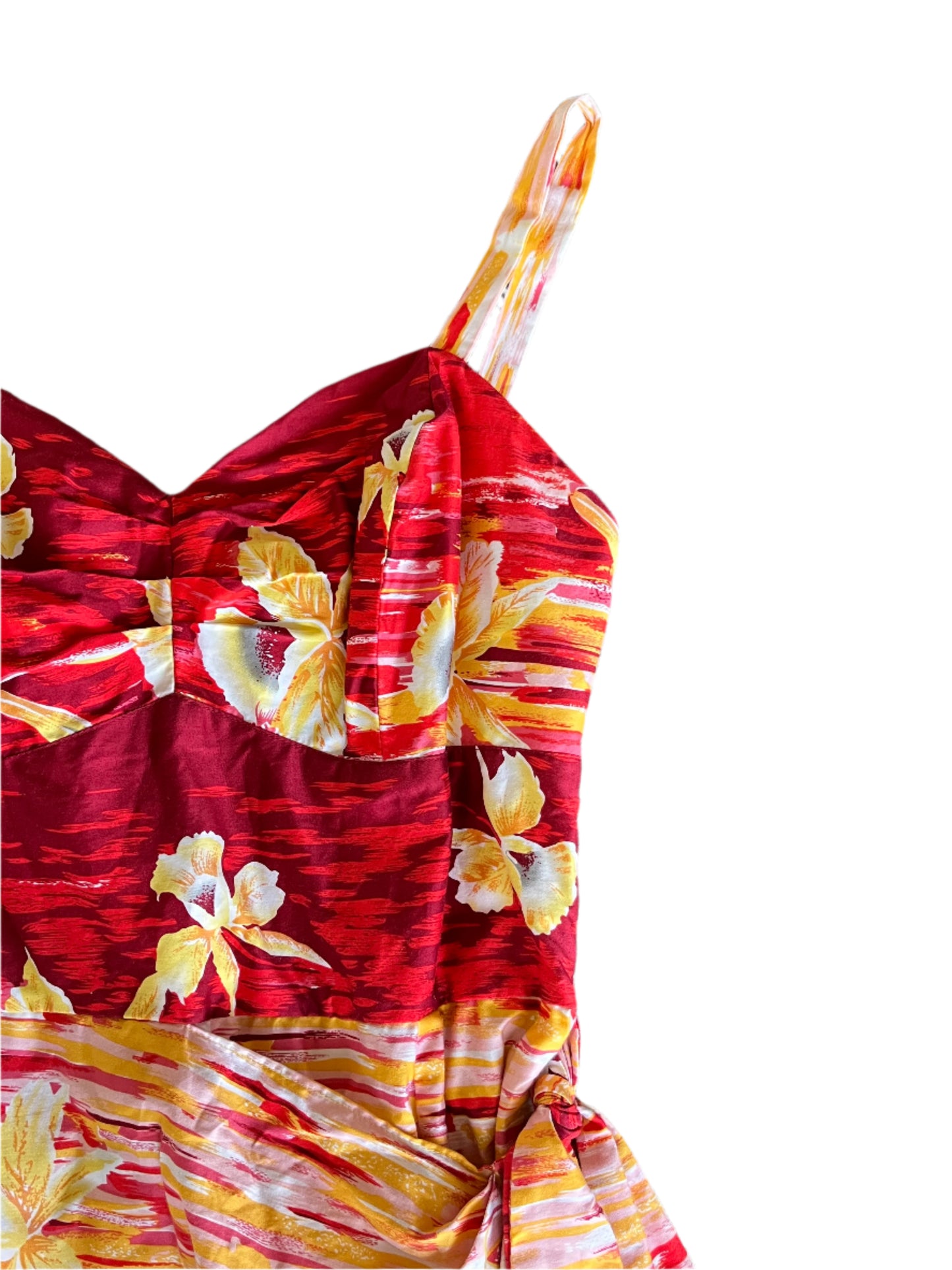 RETROSPECTD HAWAII SARONG DRESS SZ 14