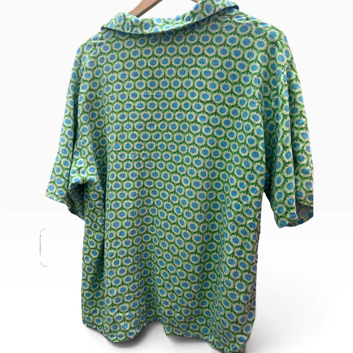 DAZIE GREEN & BLUE FLOWER SHIRT | 14
