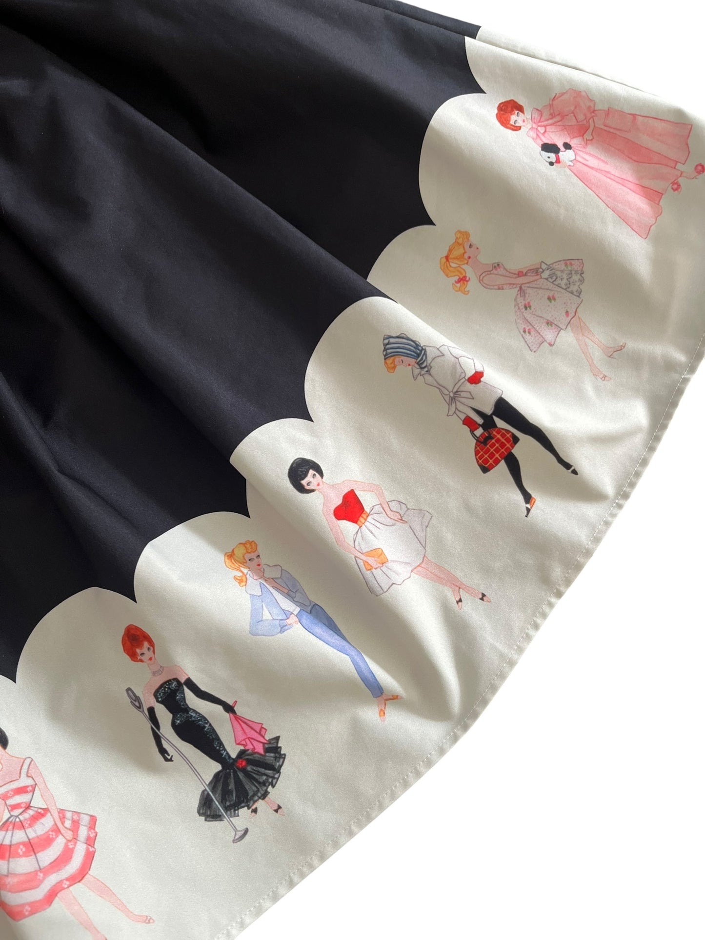 UNIQUE VINTAGE BARBIE SKIRT |8