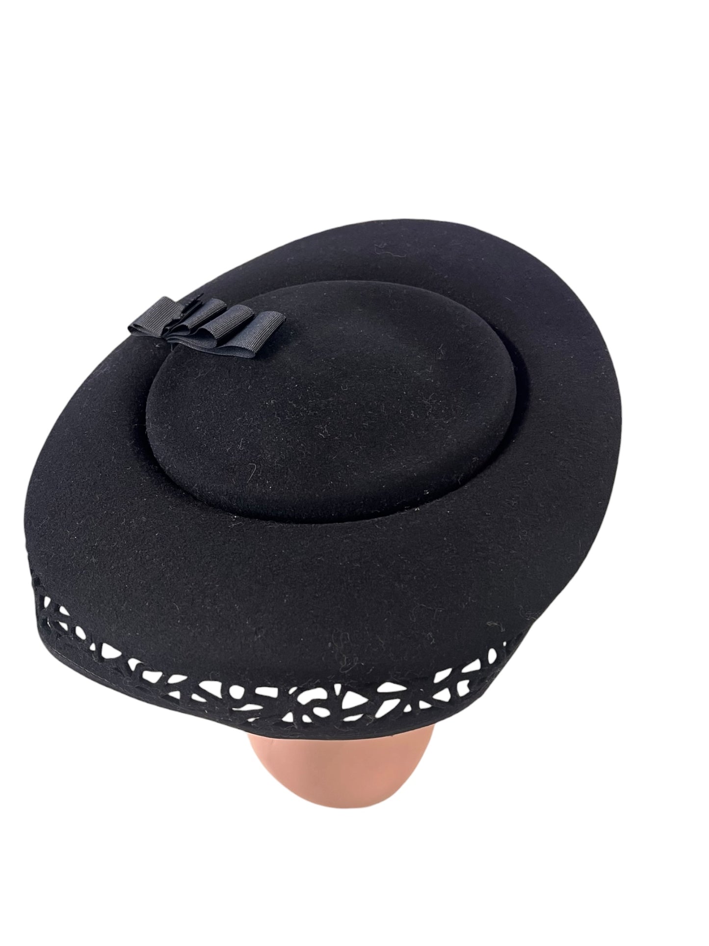 BLACK VINTAGE HAT