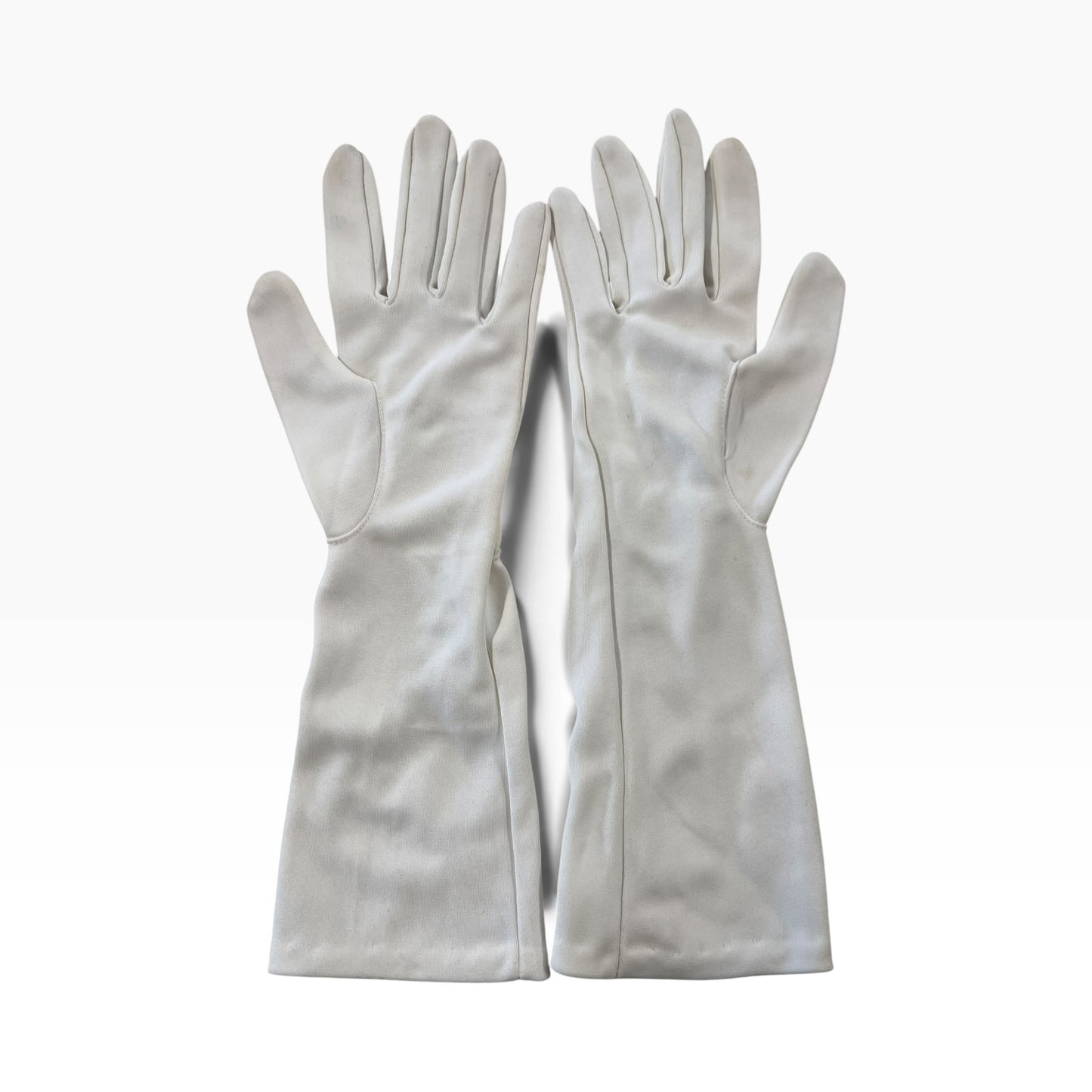 CREAM SMOCKING STITCH GLOVES| 7