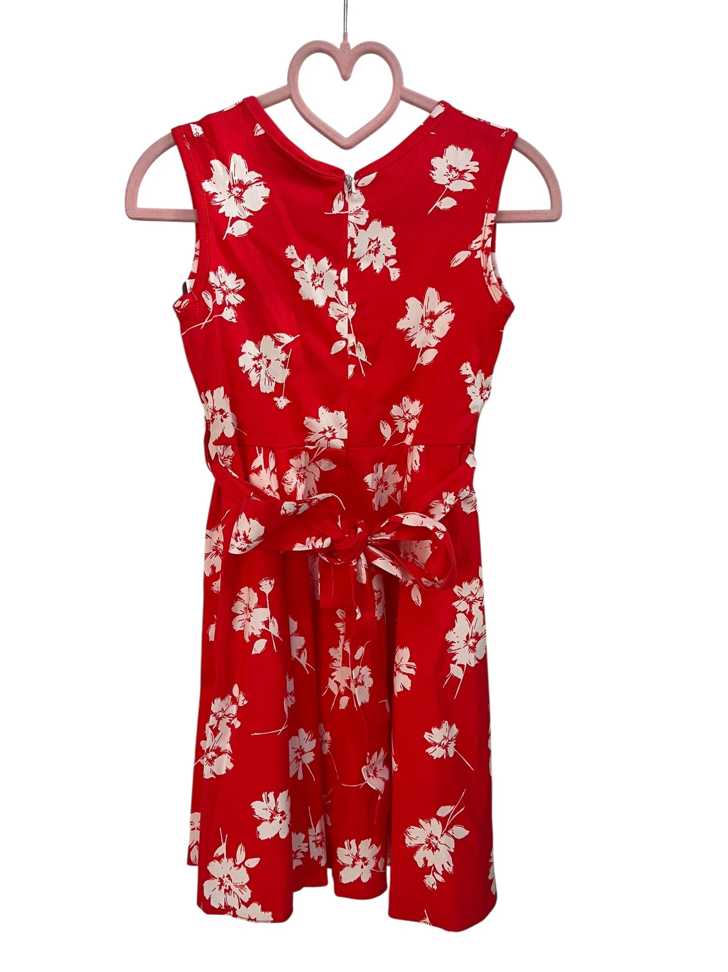 LITTLE HEPBURN HIBISCUS DRESS | 3/4