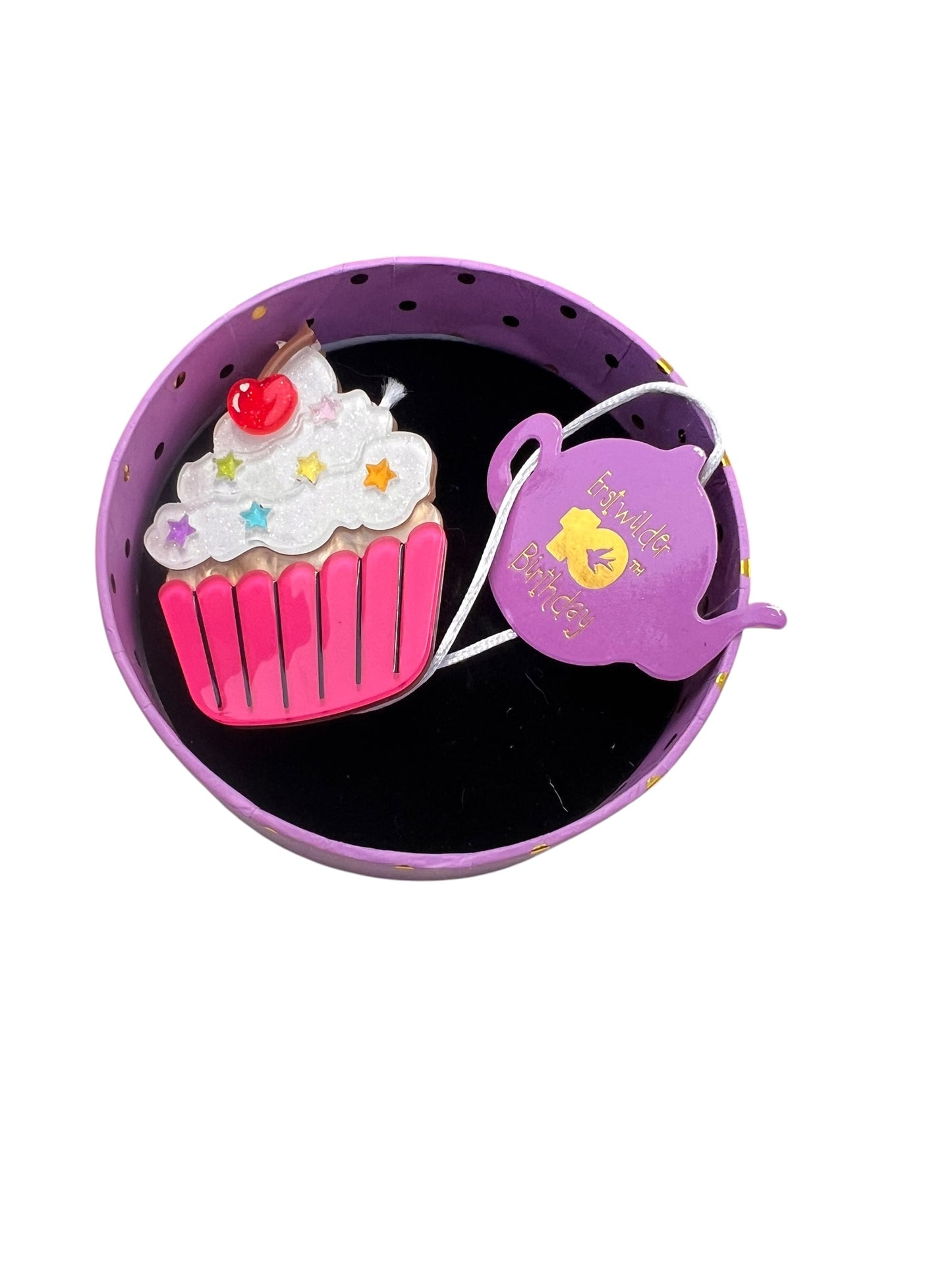 ERSTWILDER - CHERRY ON TOP BROOCH