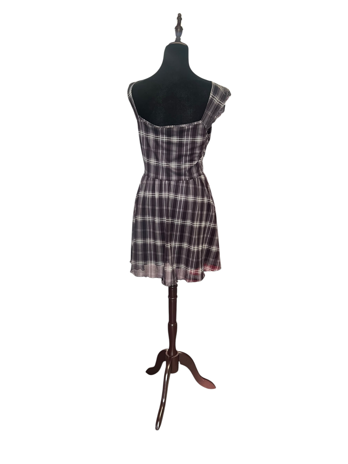 CIDER TARTAN DRESS | S
