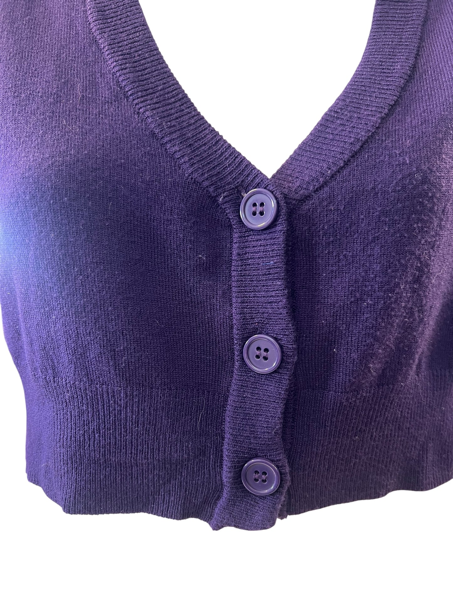 PURPLE MAK CARDIGAN | L