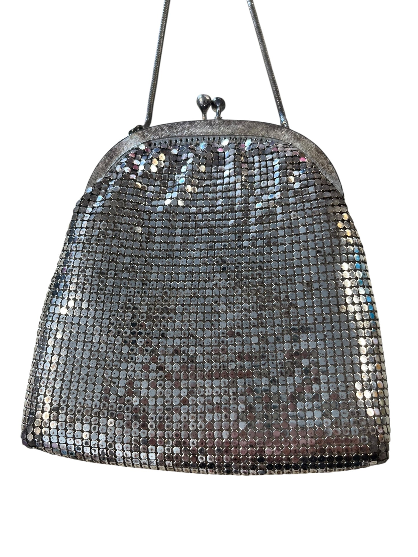 SILVER GLOMESH PURSE