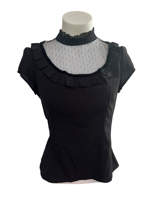 SPIN DOCTOR LACE TOP SZ S