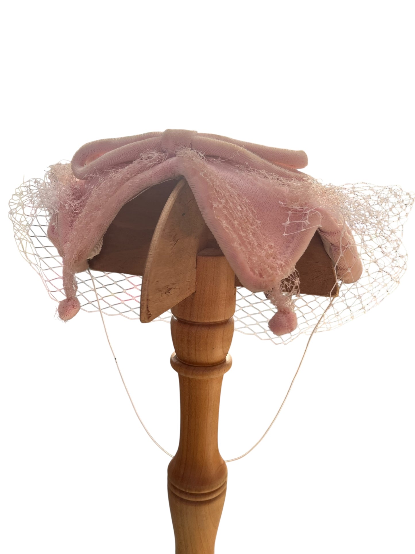 PINK BOW HEADPIECE