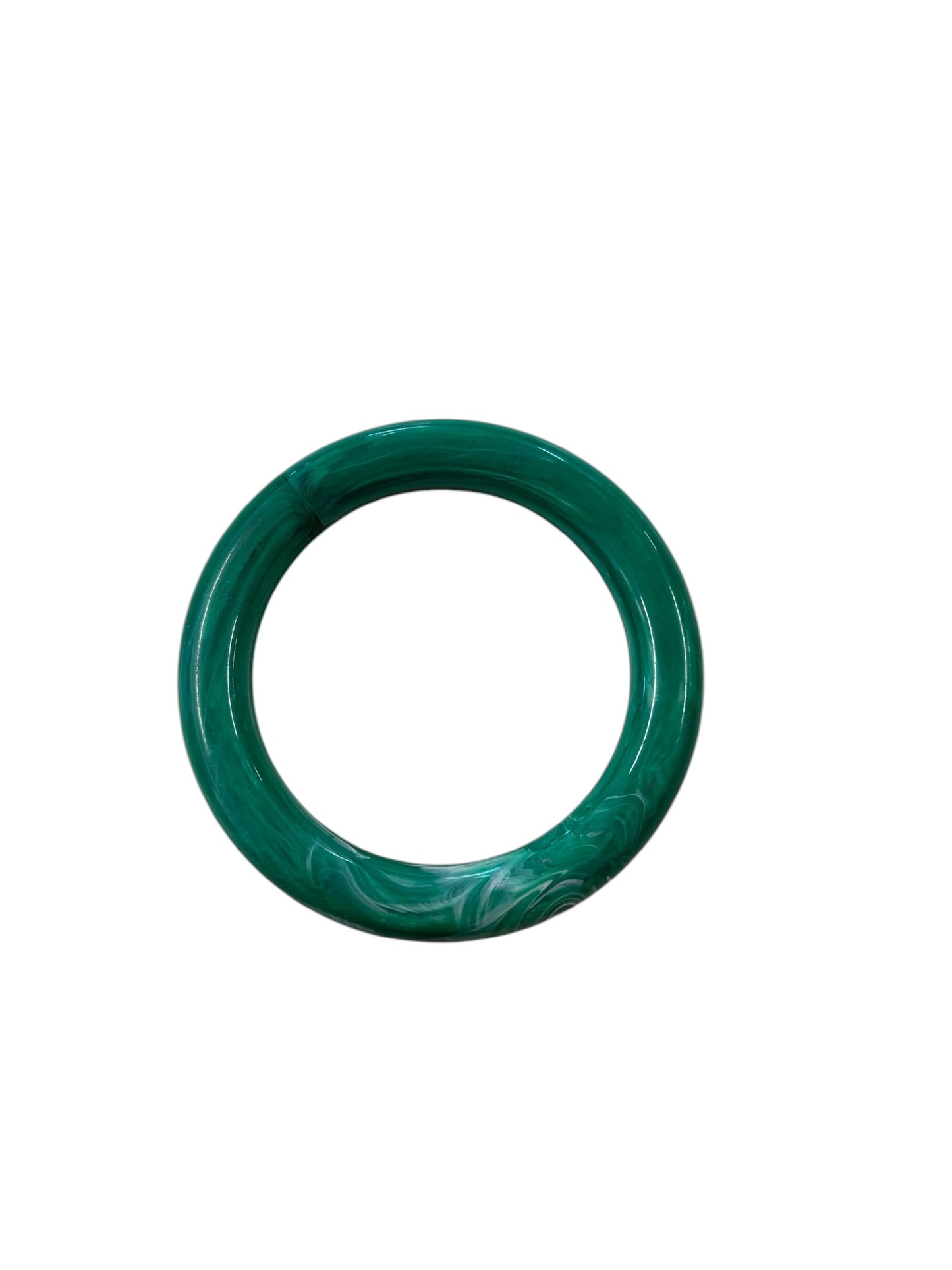 GREEN MARBLED BANGLE