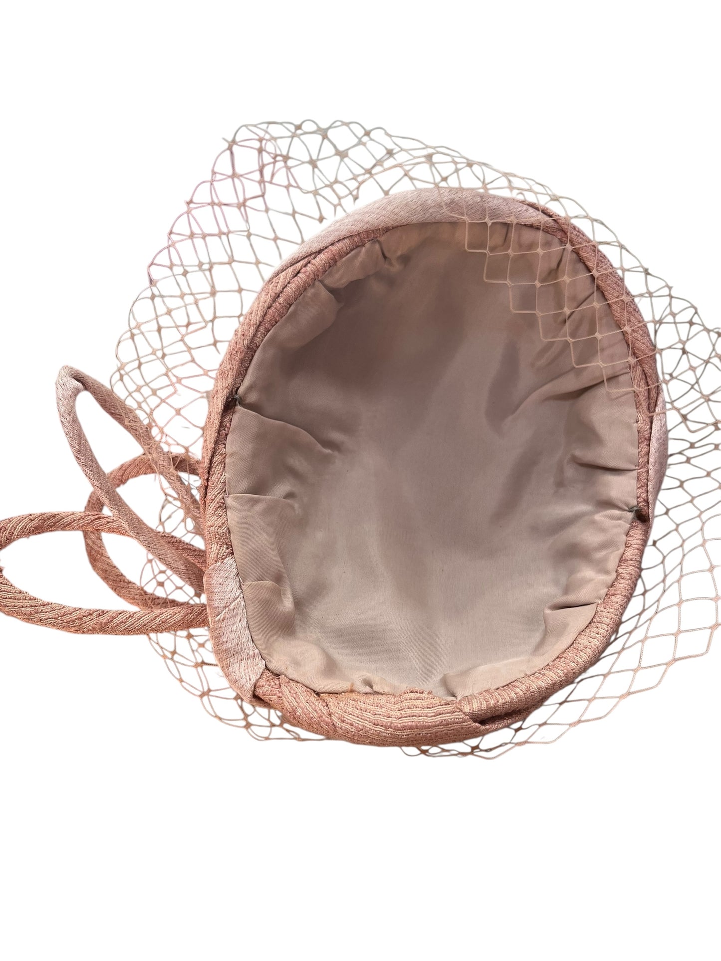 DUSKY PINK HALF HAT