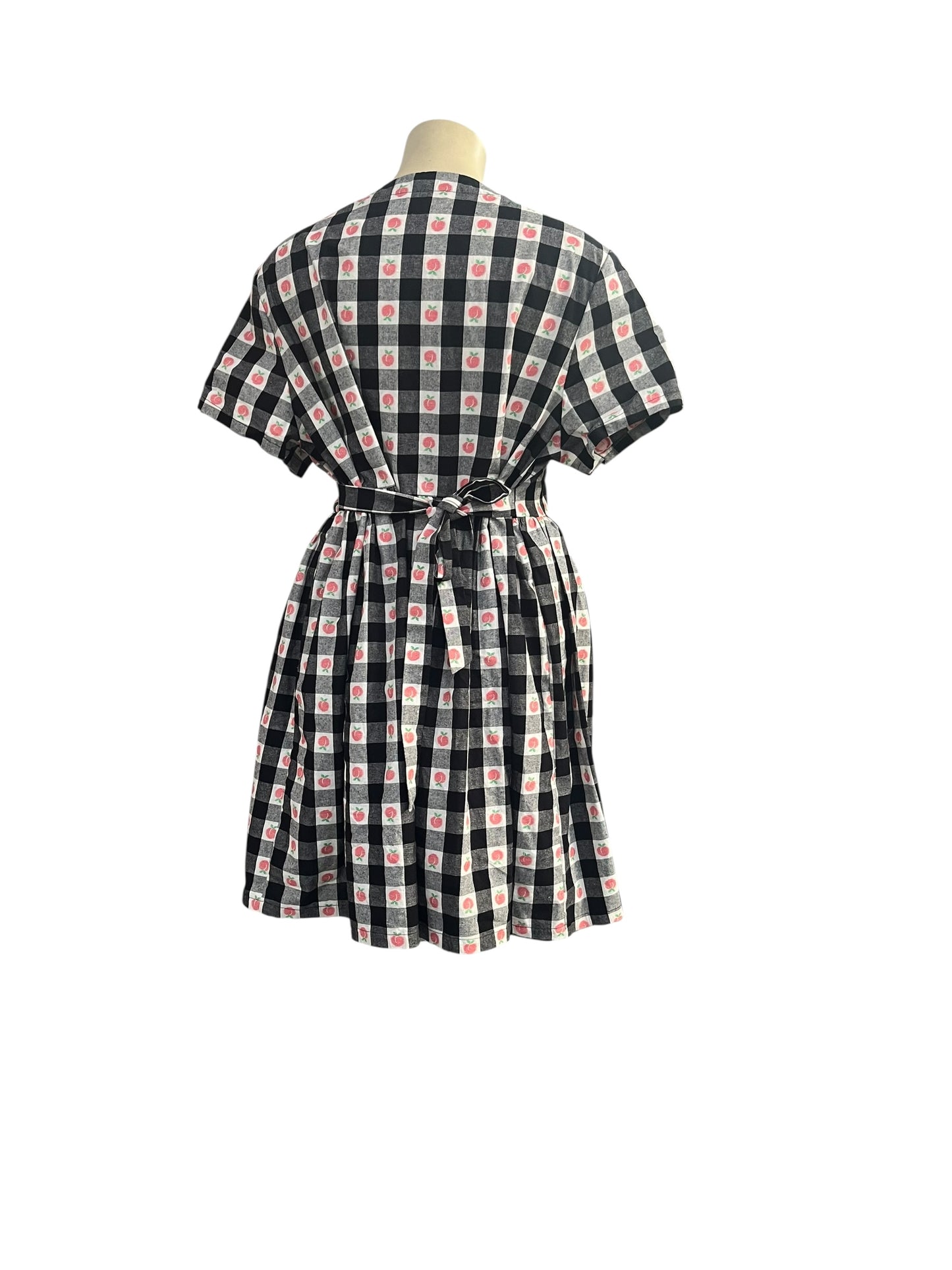 REVIVAL PEACHES GINGHAM DRESS | 20