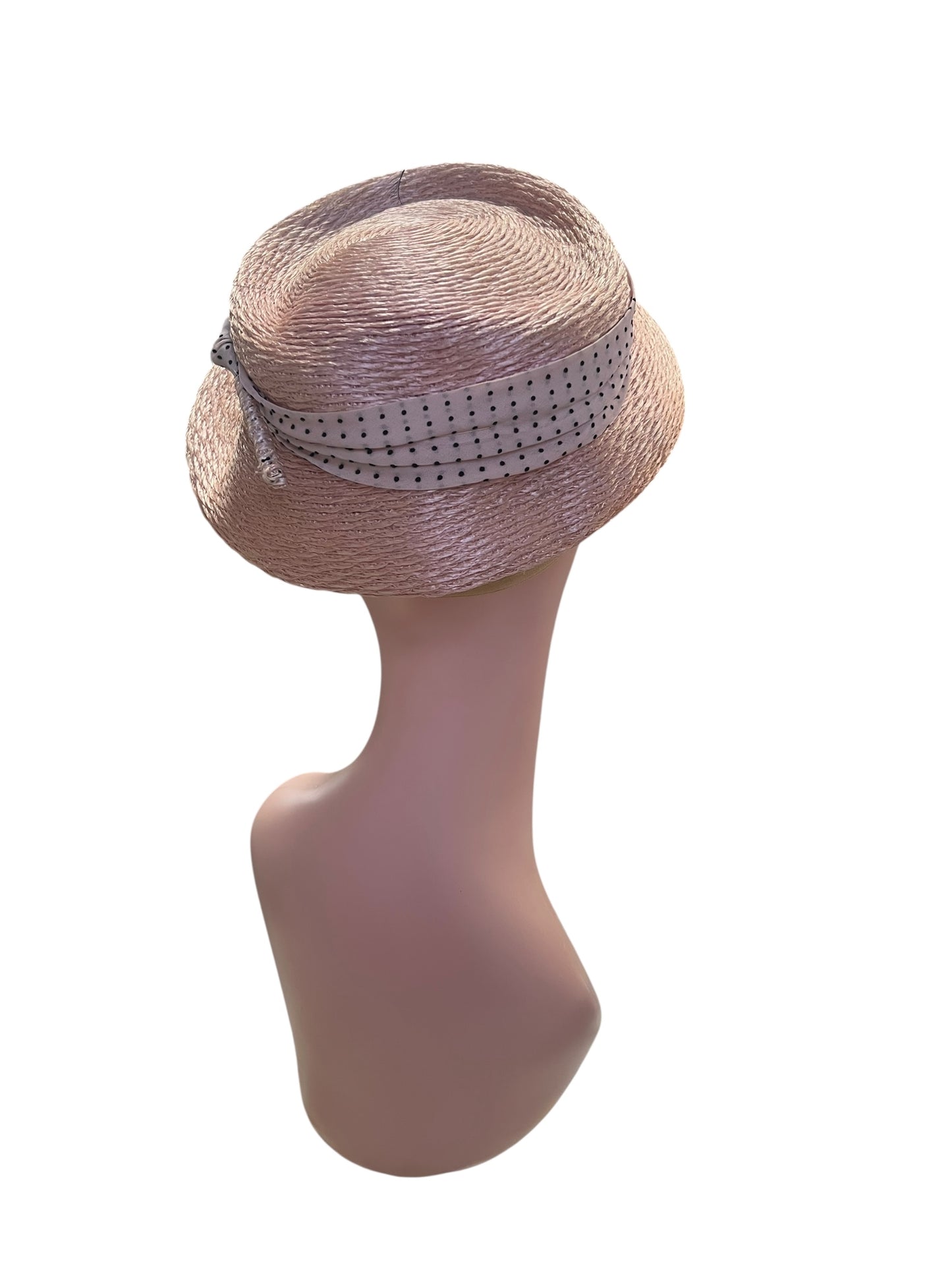 PINK FEATHER HAT