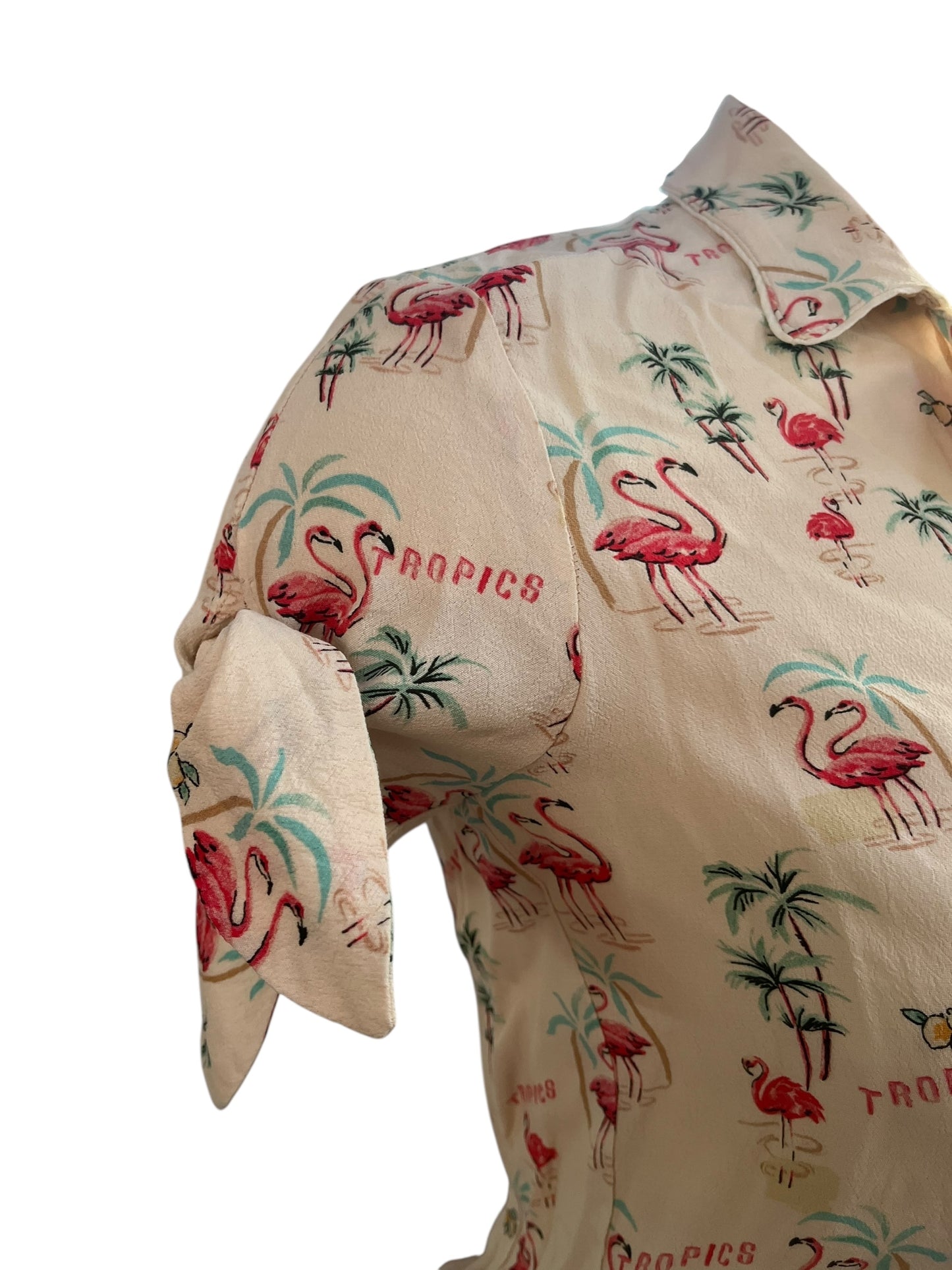 MNG FLAMINGO BLOUSE | S 10-12