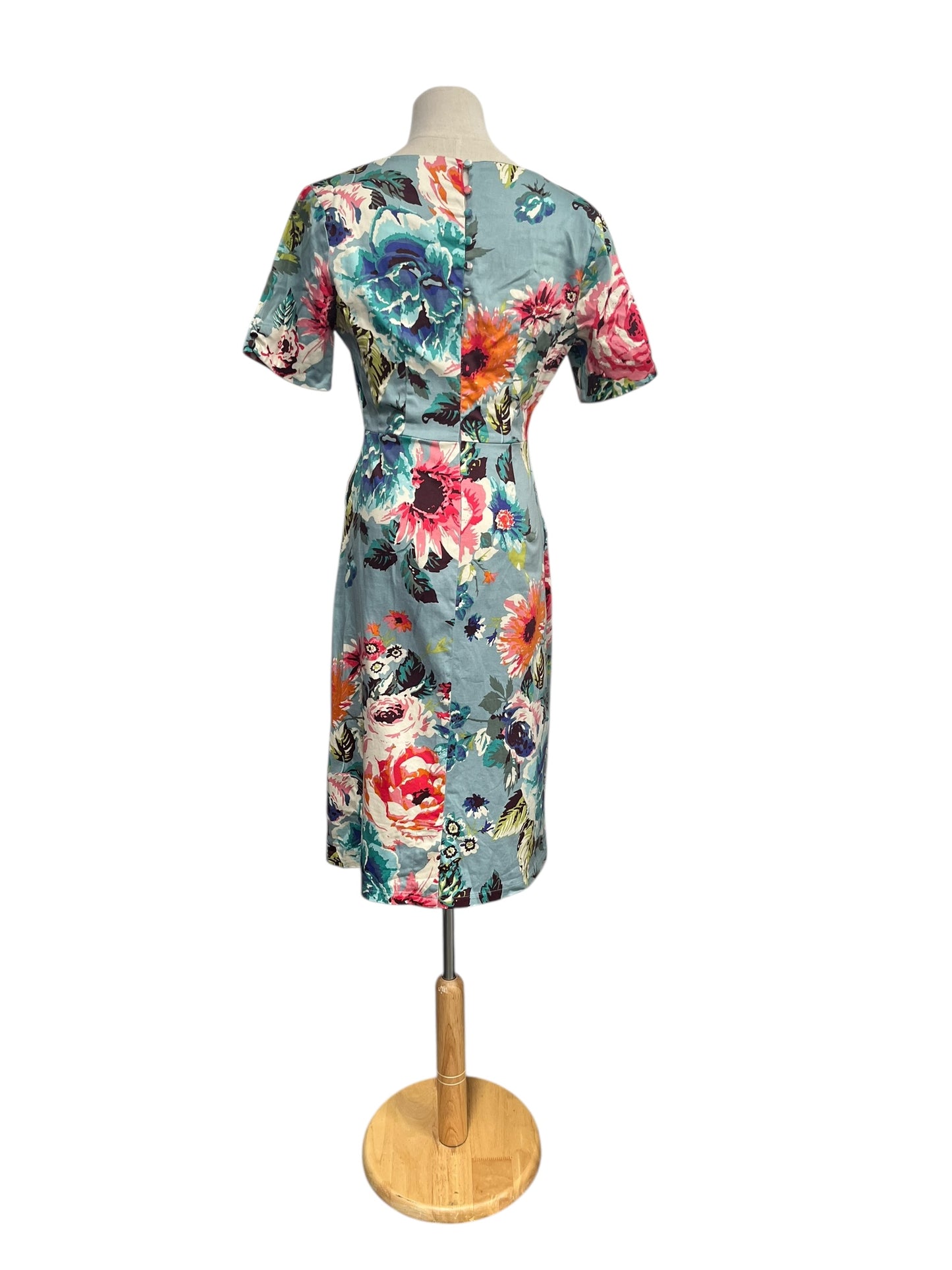 DOLLY & DOTTY BLUE WIGGLE DRESS | 12