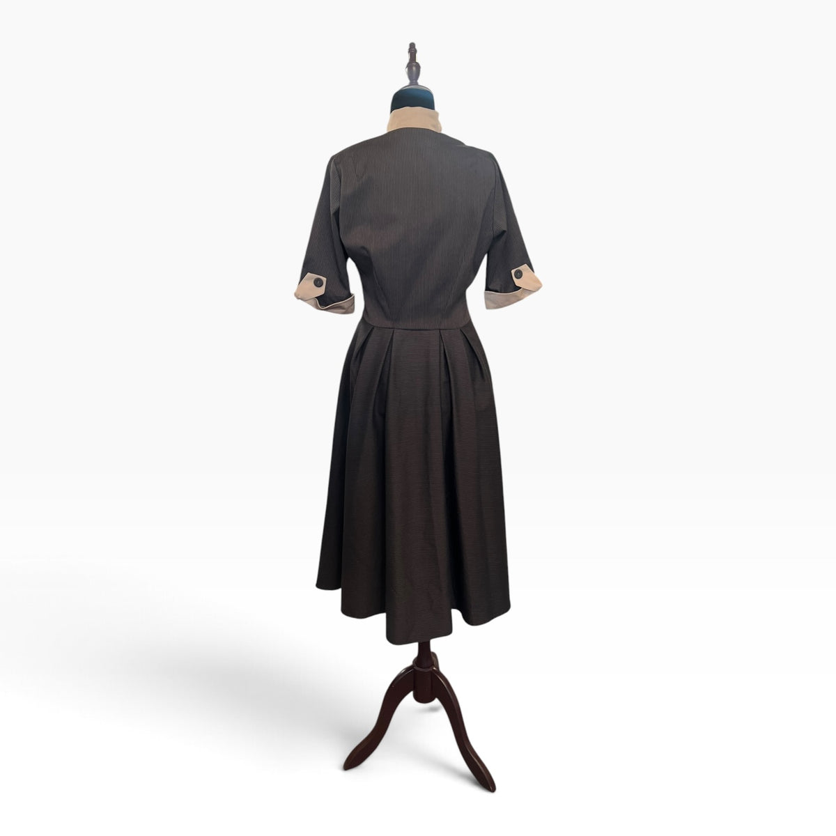 MISS CANDYFLOSS PINSTRIPE DRESS | S/10