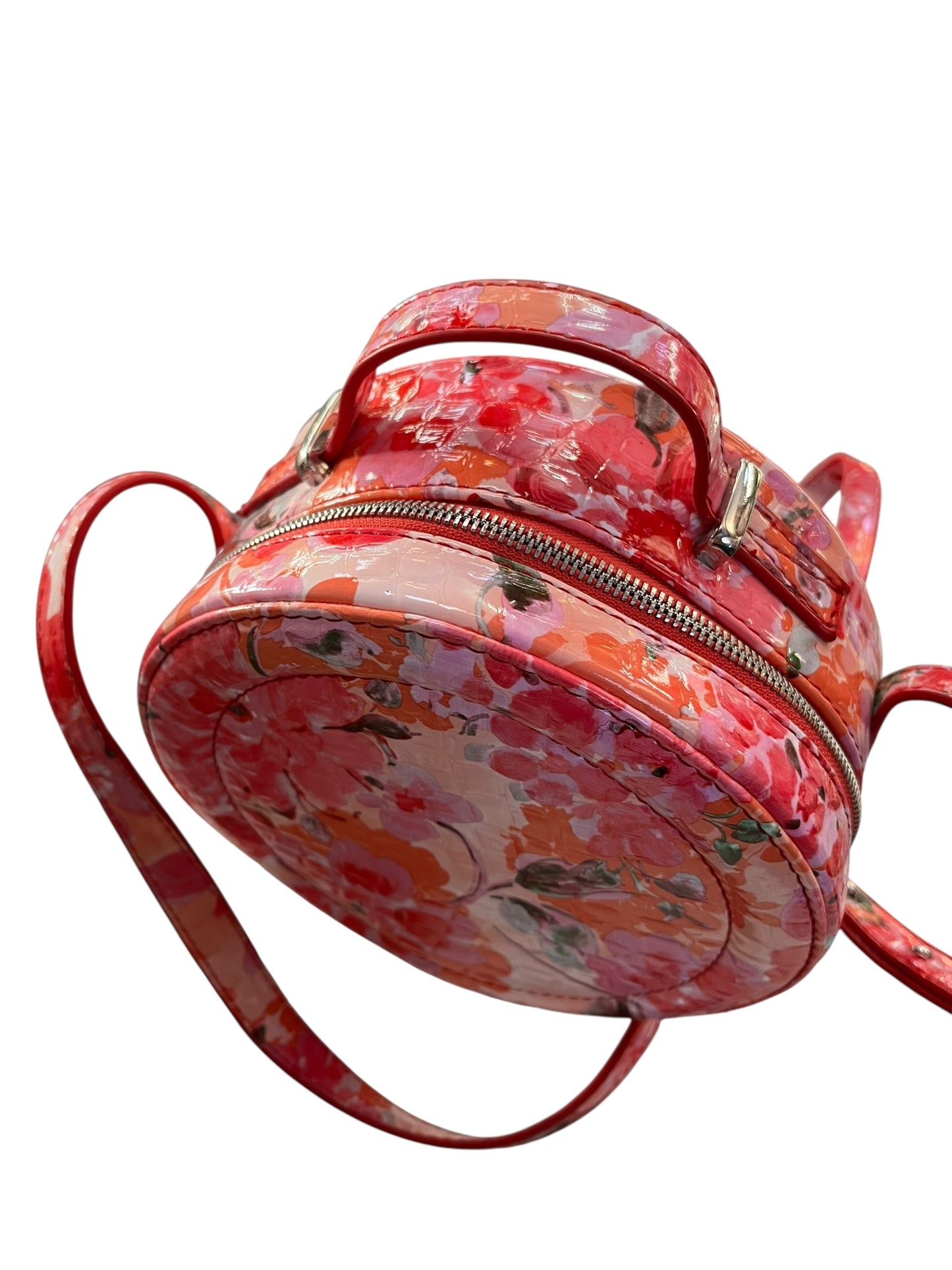 DEUX CHIC ROUND FLORAL BAG