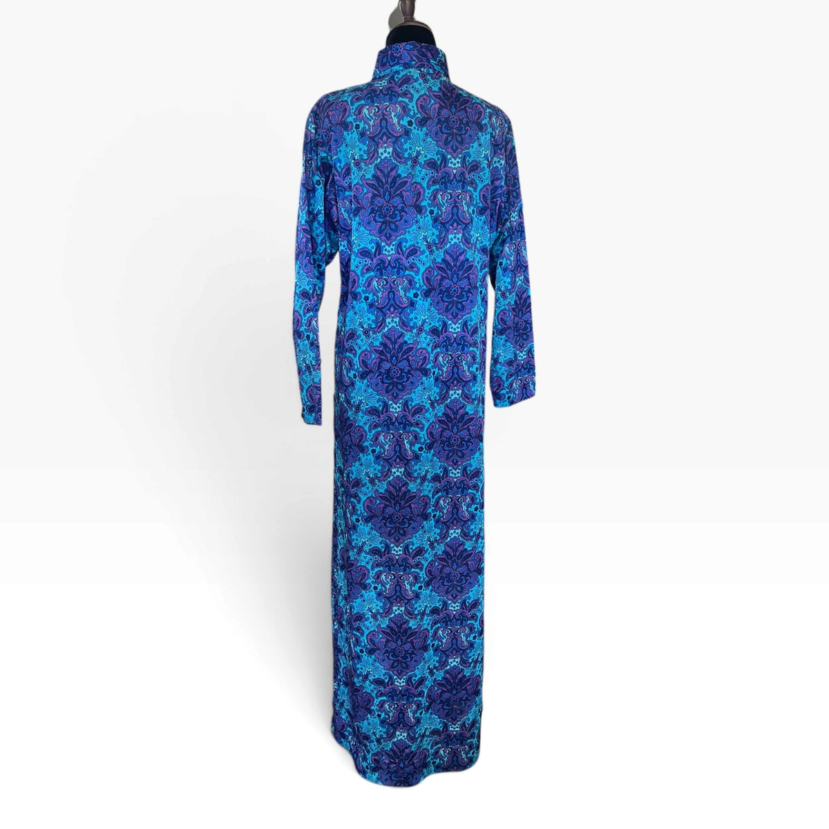 BLURPLE 70s PAISLEY DRESS | 16