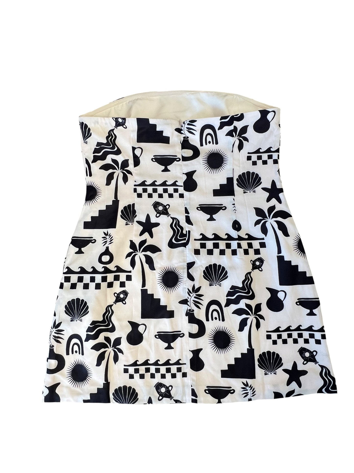 SEVEN WONDERS GRECIAN MINI DRESS | 10
