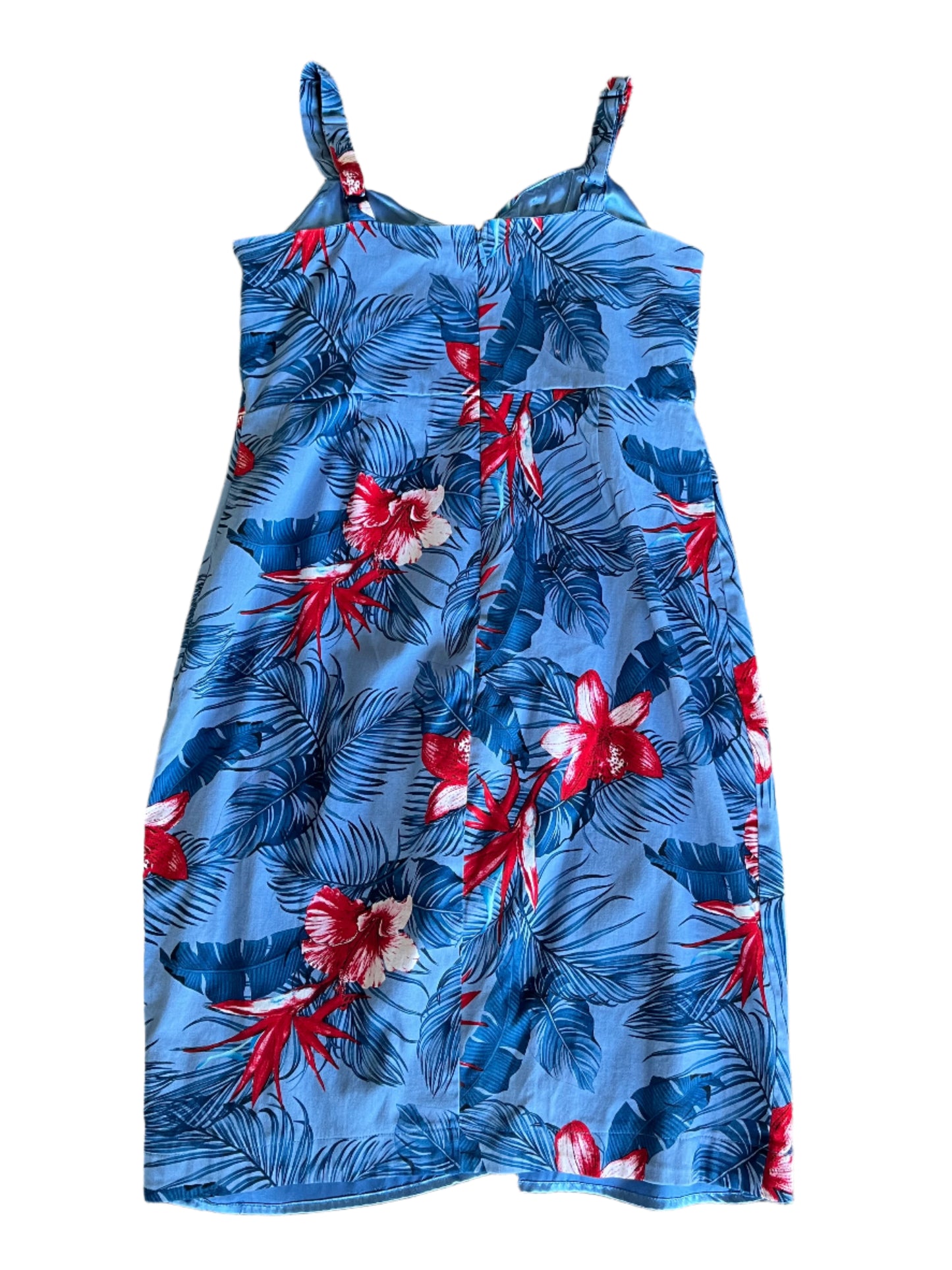 CITY CHIC TROPICAL WIGGLE DRESS SZ S/16