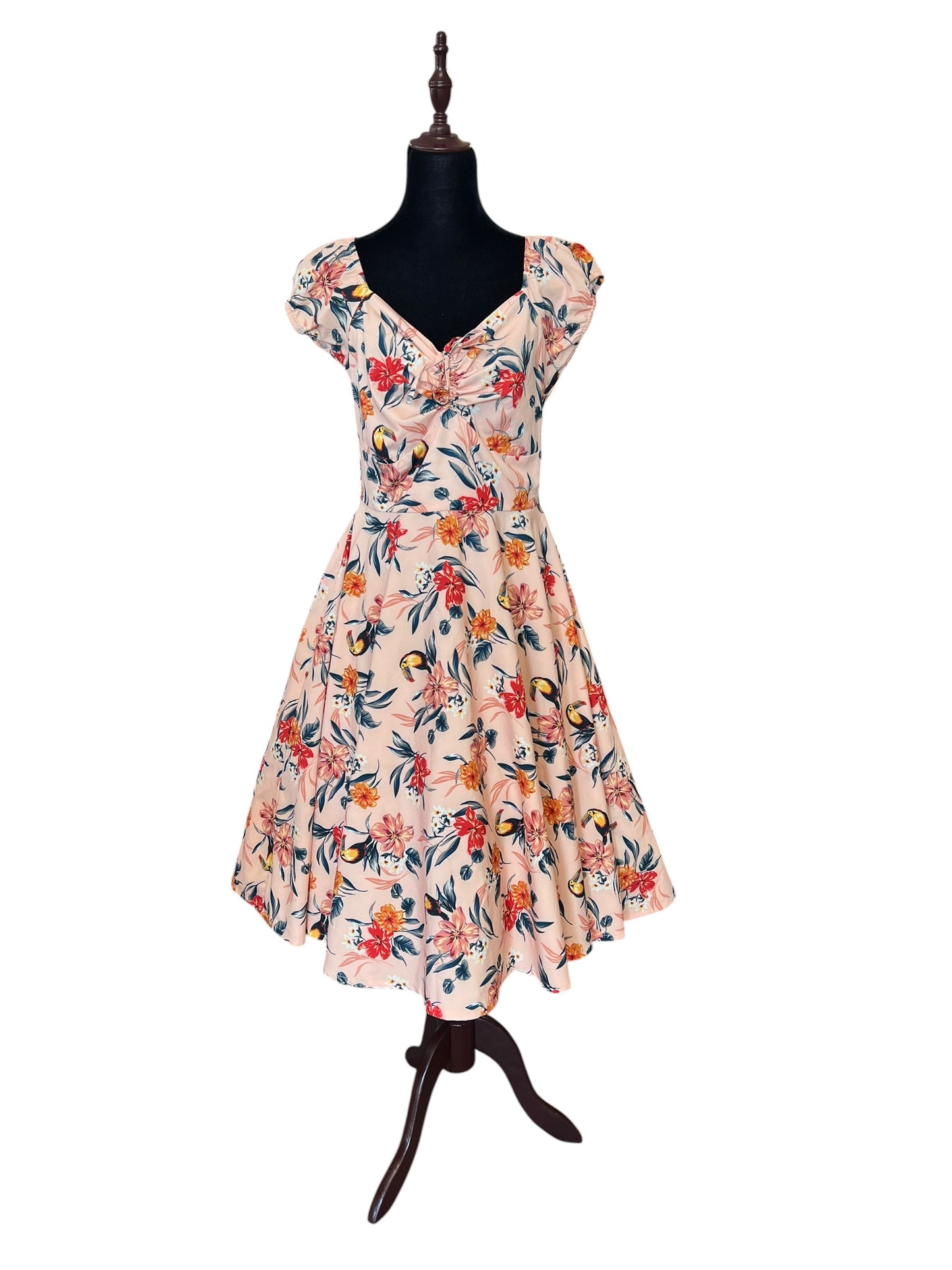 SHEEN PEACH DRESS | 12
