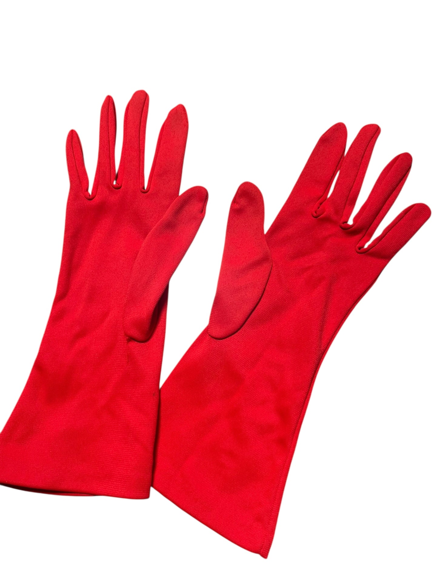 ORANGE MID LENGTH GLOVES 7.5