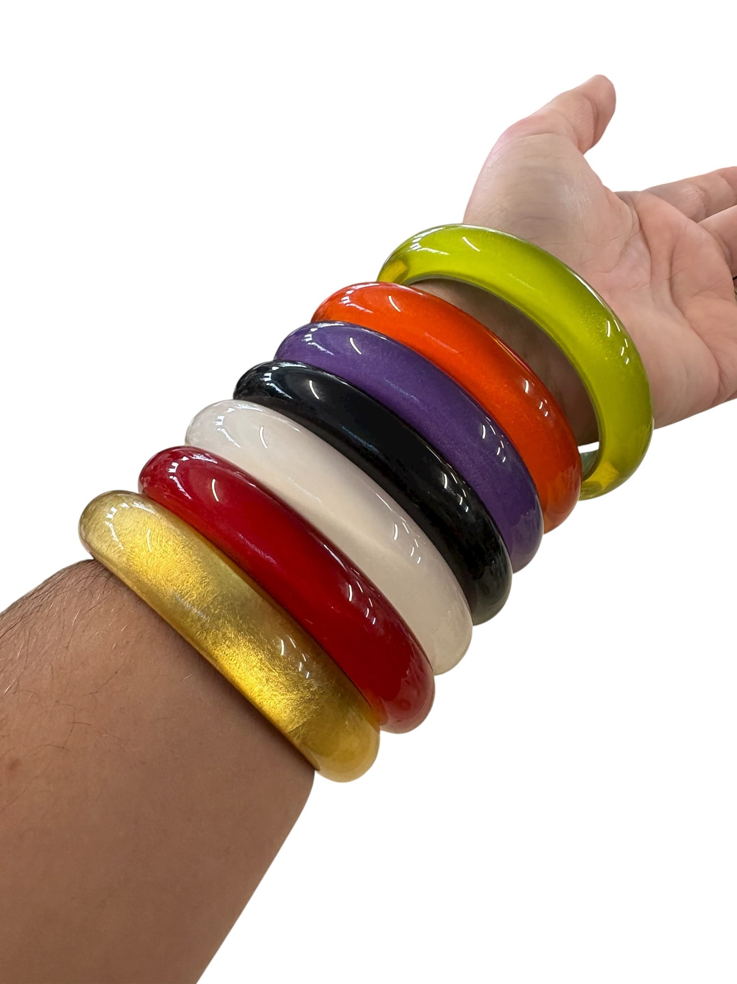 ZSISKA LIME GREEN GLITTER BAN