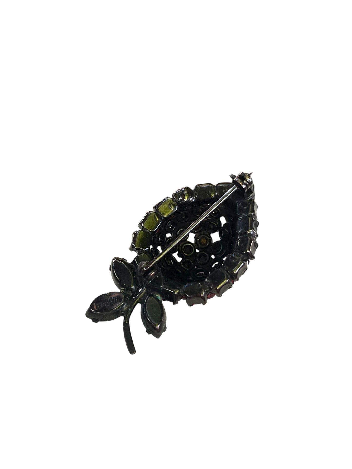 WARNER DOMED BERRY BROOCH