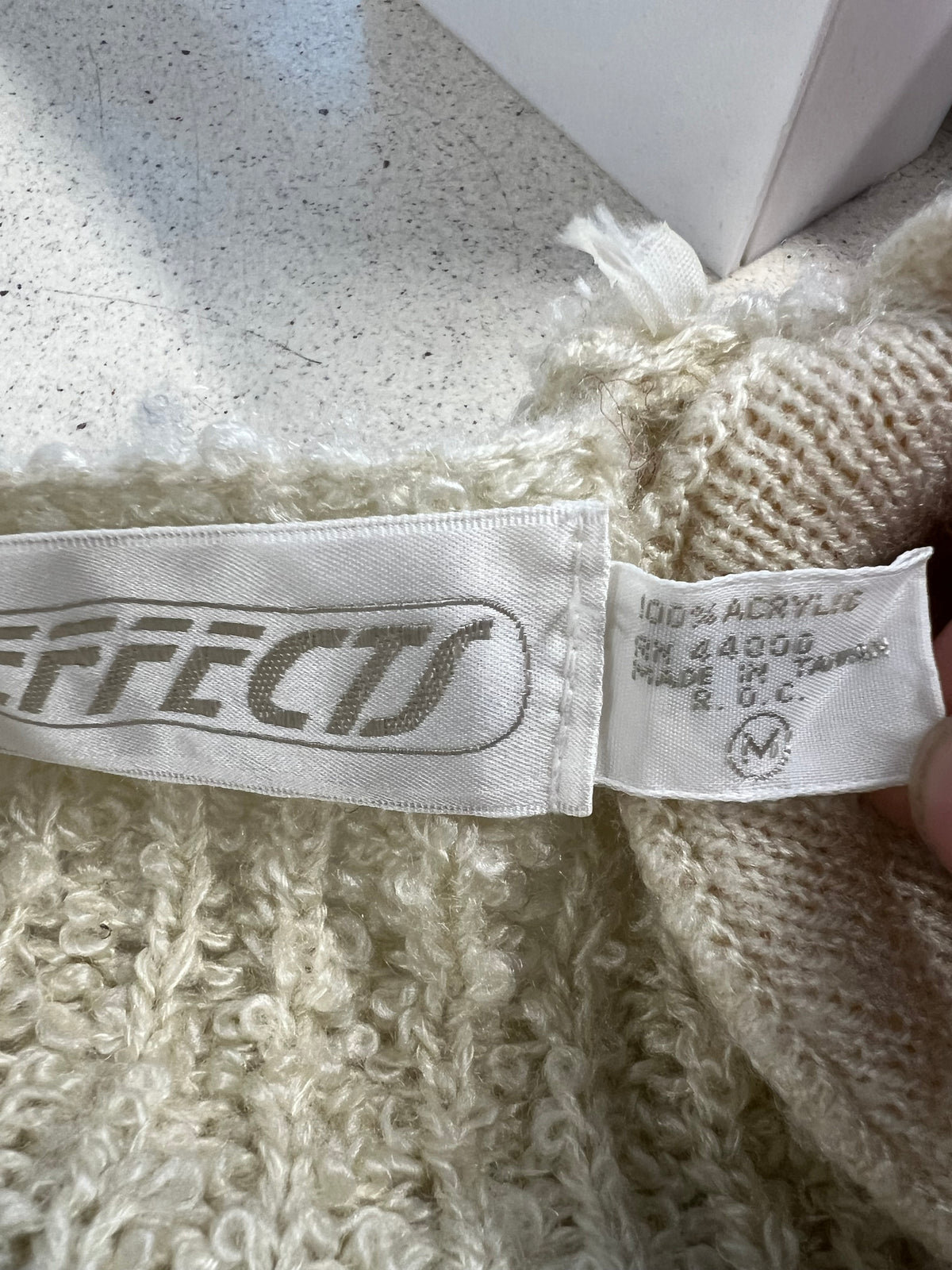 SIDEFFECT CREAM CARDIGAN | 8