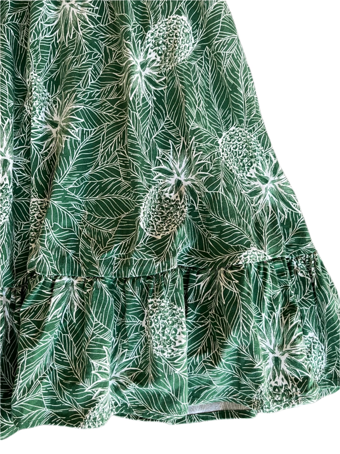 COLLECTIF GREEN PINEAPPLE DRESS SZ 16