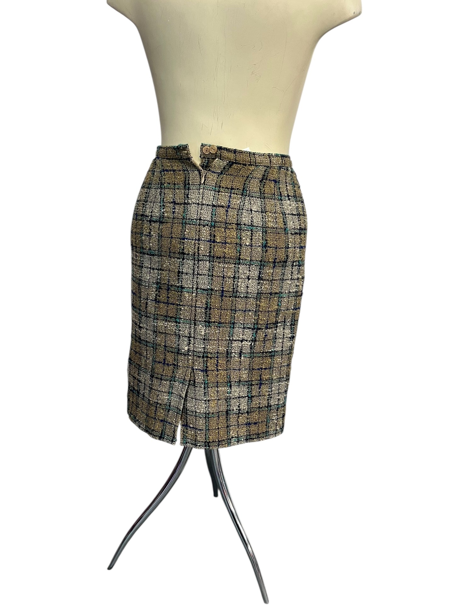 EASTEX WOOL TWEED SUIT SZ 12