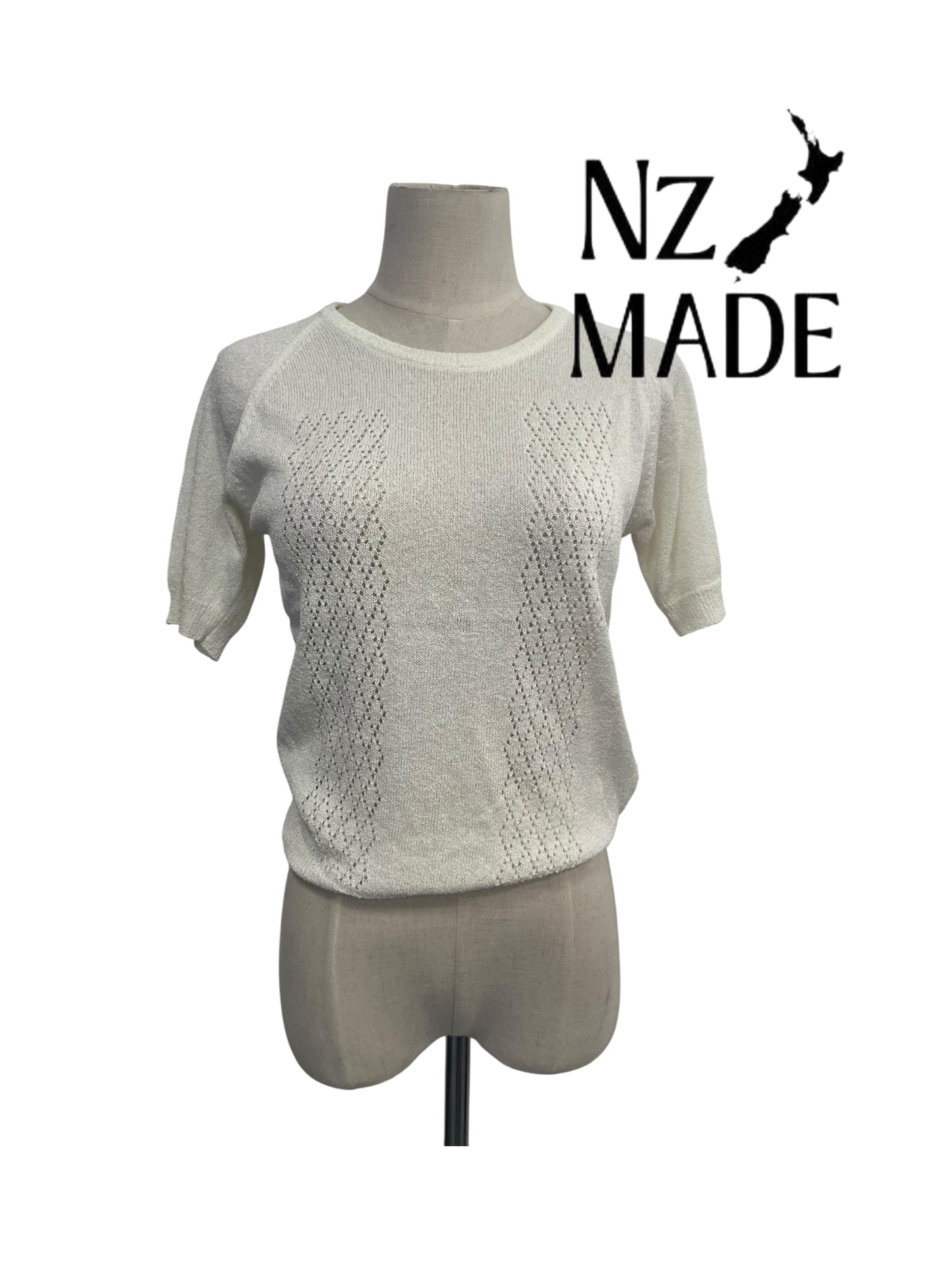 WHITE KNIT TOP | 8